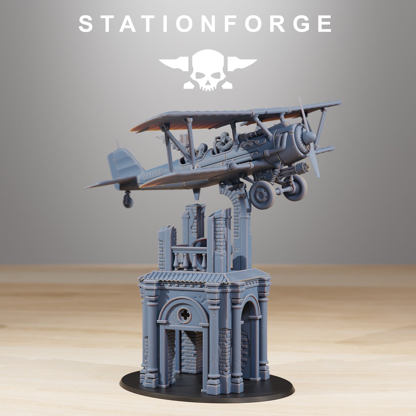 GrimGuard SF-14A Biplane - Station Forge