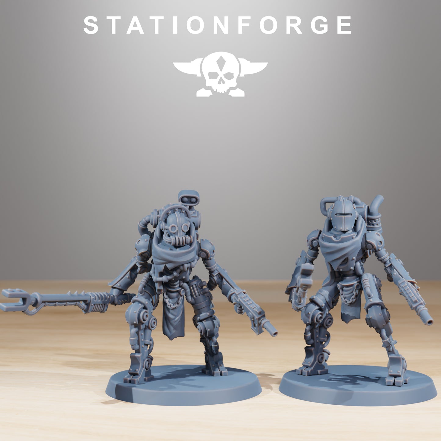 Kit de construction Scavenger Junkbots - Station Forge