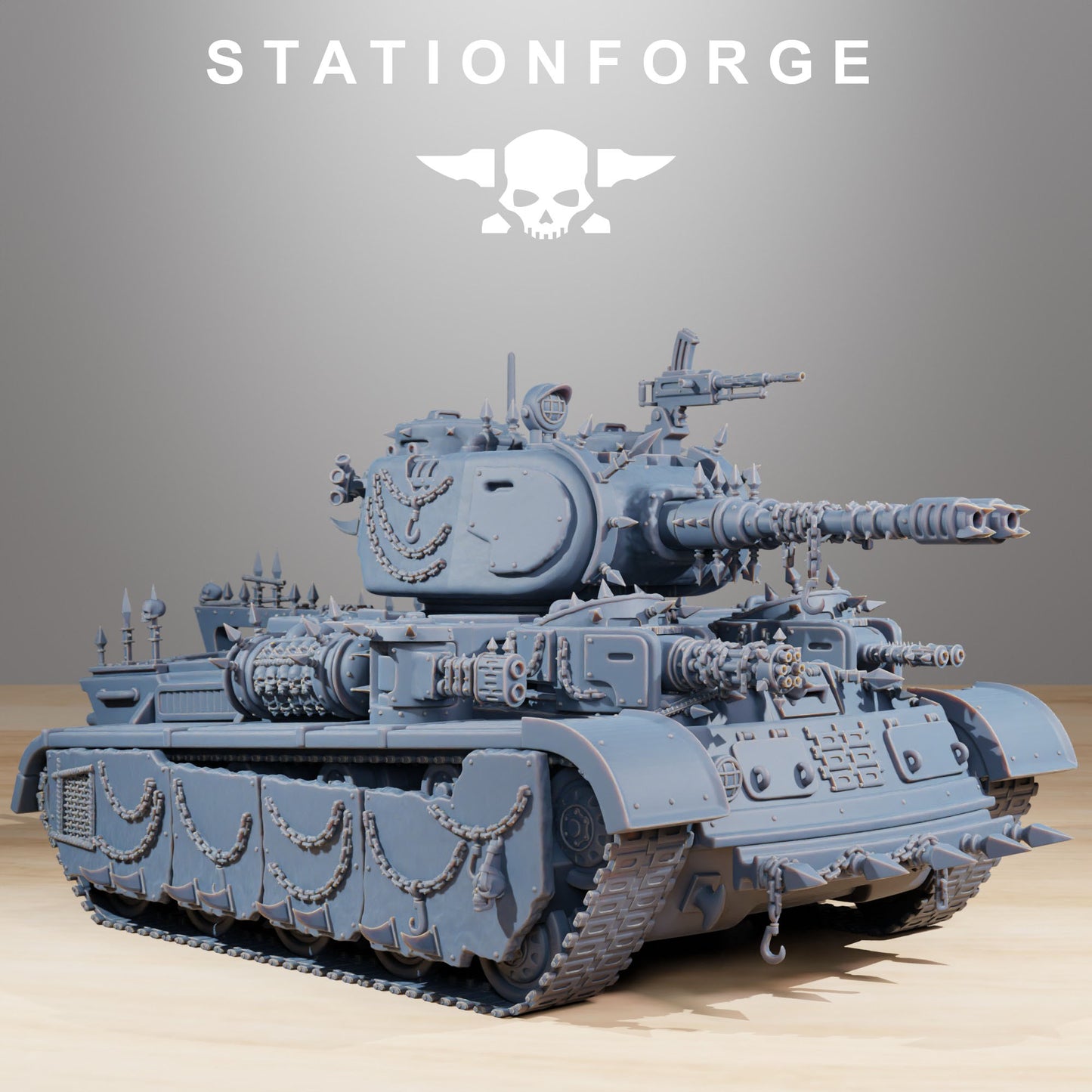 Schwerer Panzer Grimguard mit Corrupted Conversion Kit - Station Forge