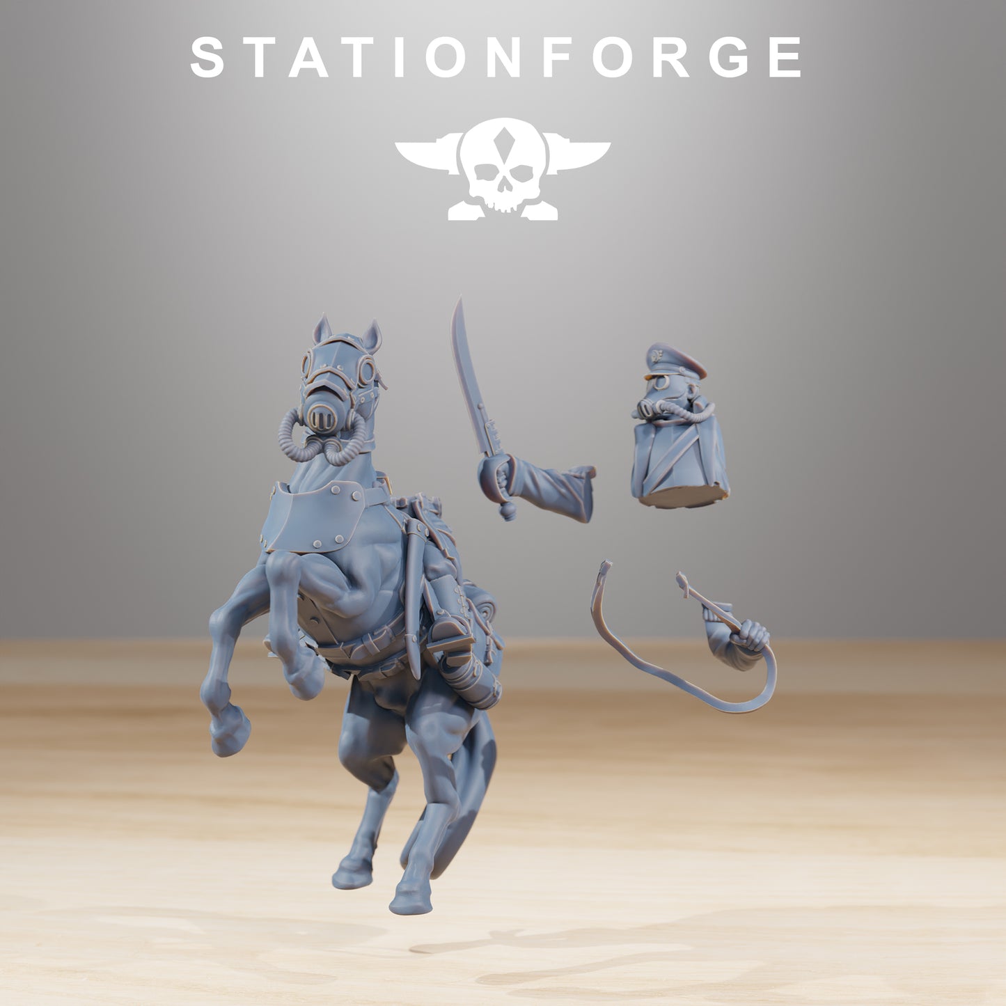 Capitaine de cavalerie GrimGuard - Station Forge