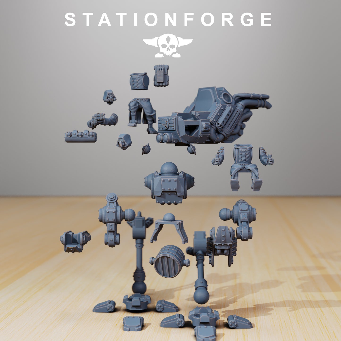 1x Scavenger Scout Walker - Station Forge