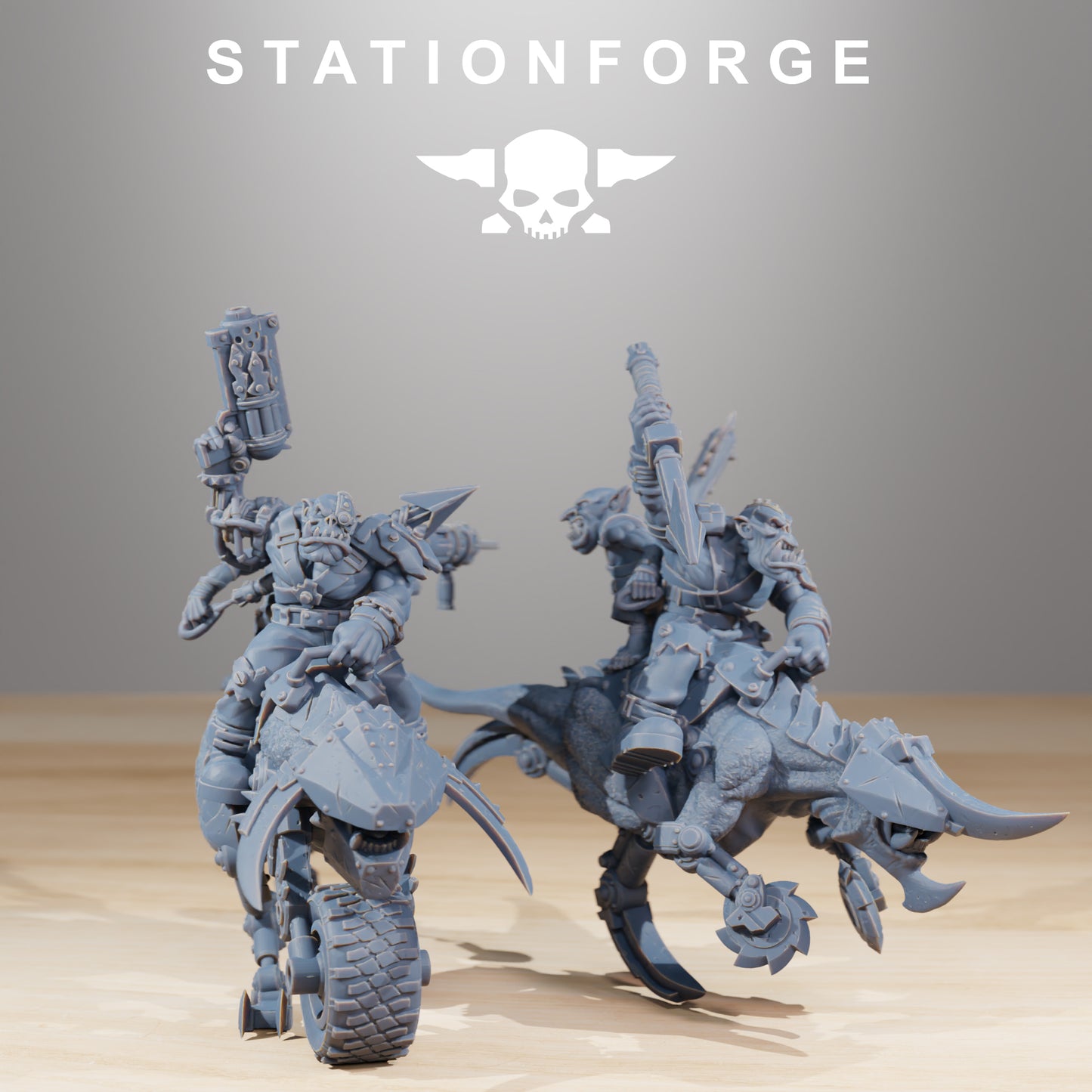 Les cavaliers des bêtes d'Orkaz - Station Forge