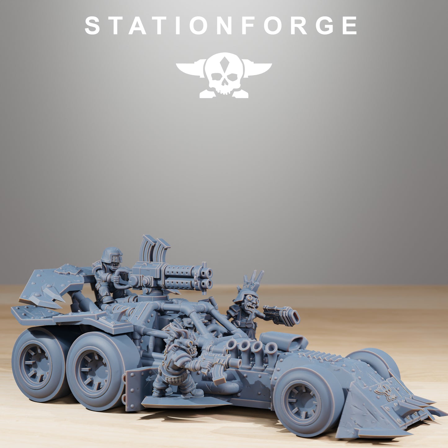 Les bolides d'Orkaz - Station Forge