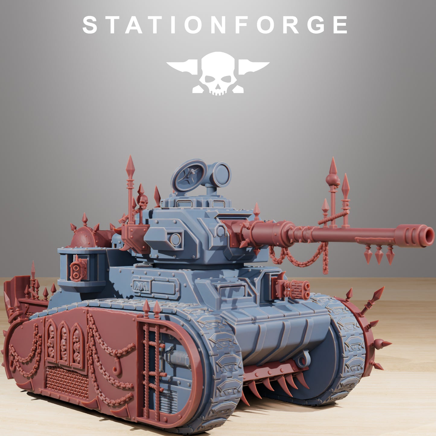 Leichter Panzer Grimguard mit Umrüstsatz - Station Forge