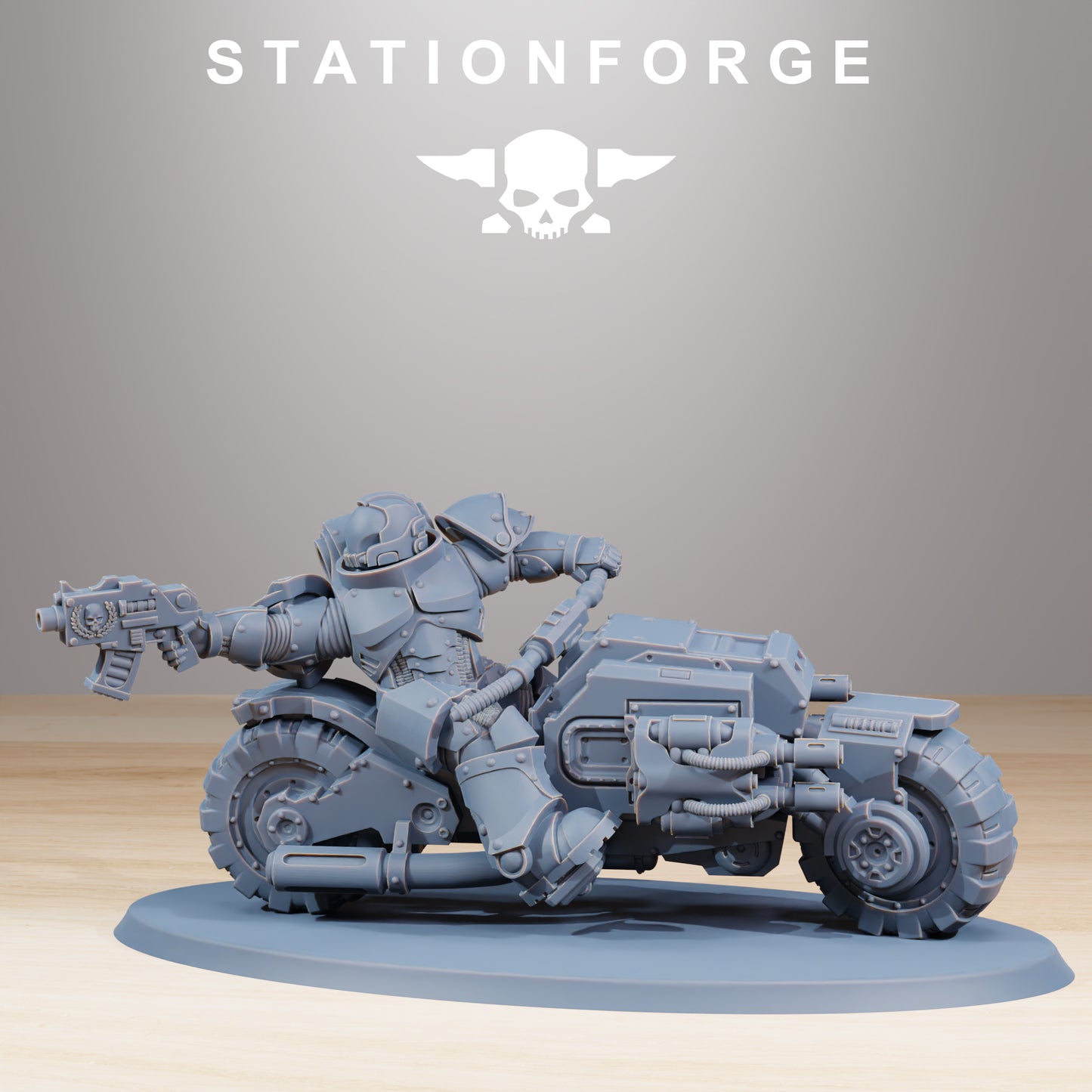 Les motards de Socratis - Station Forge