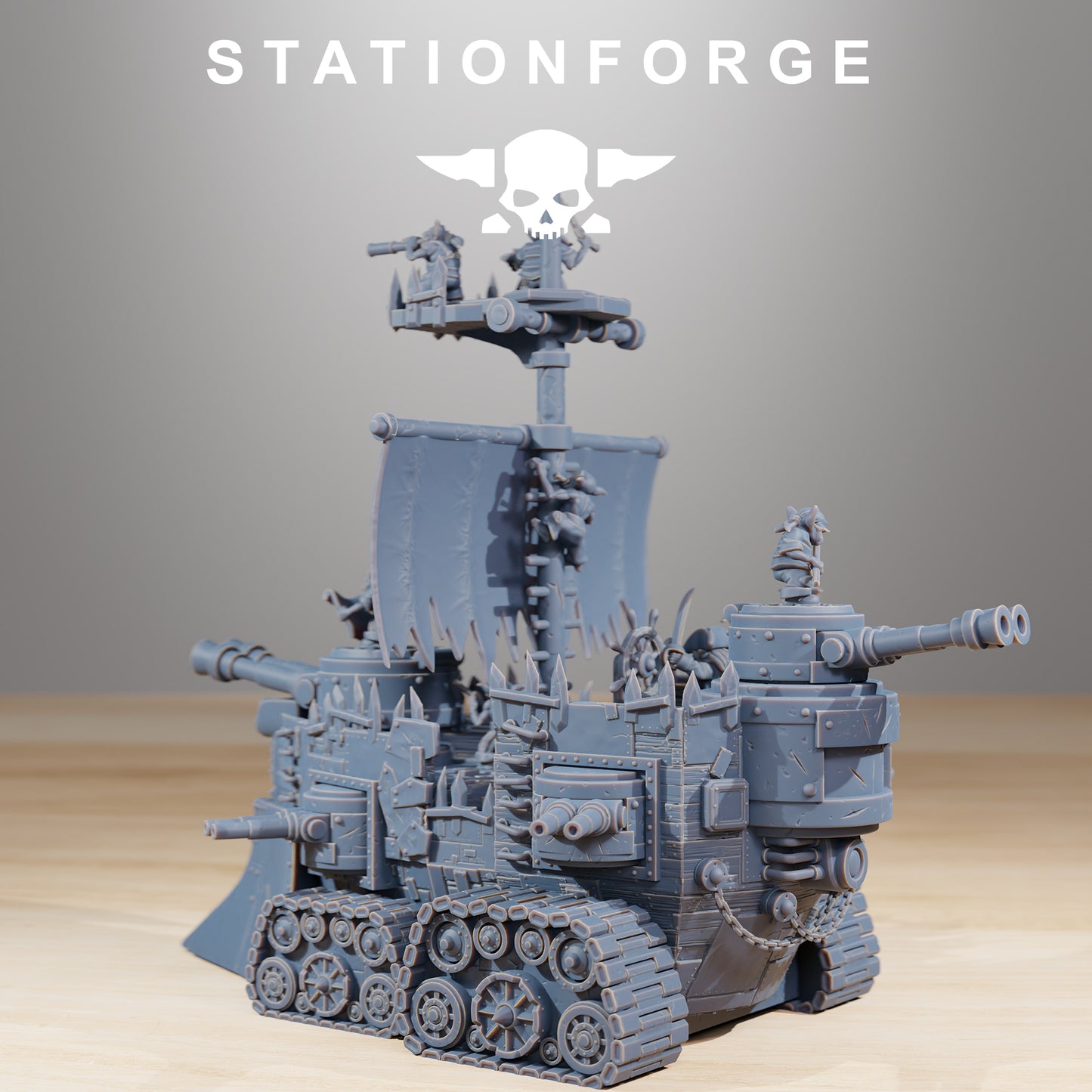 Gobs Short Pearl Battle Ship - Station Forge