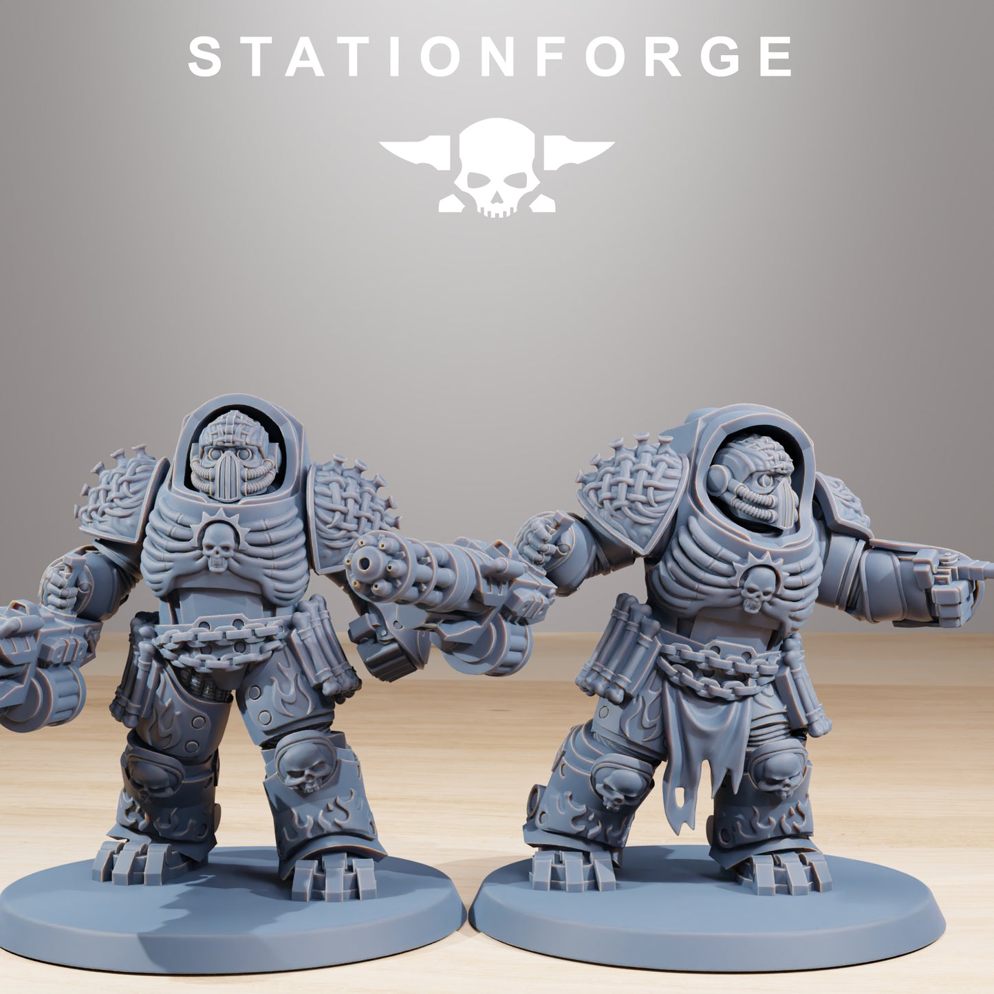 Avant-gardes de Socratis Doom Reaper - Station Forge