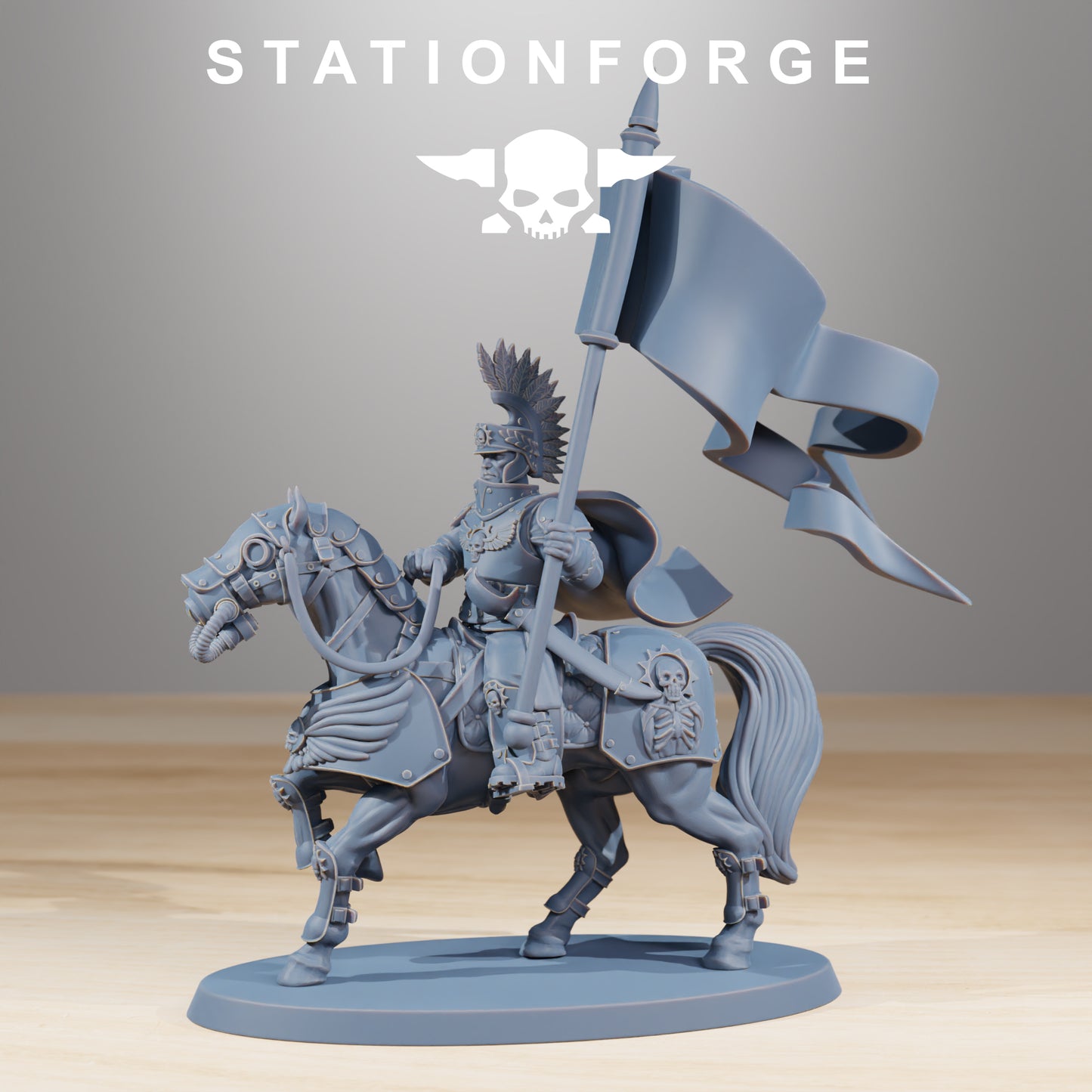 Commandants de cavalerie de la Garde nationale - Station Forge