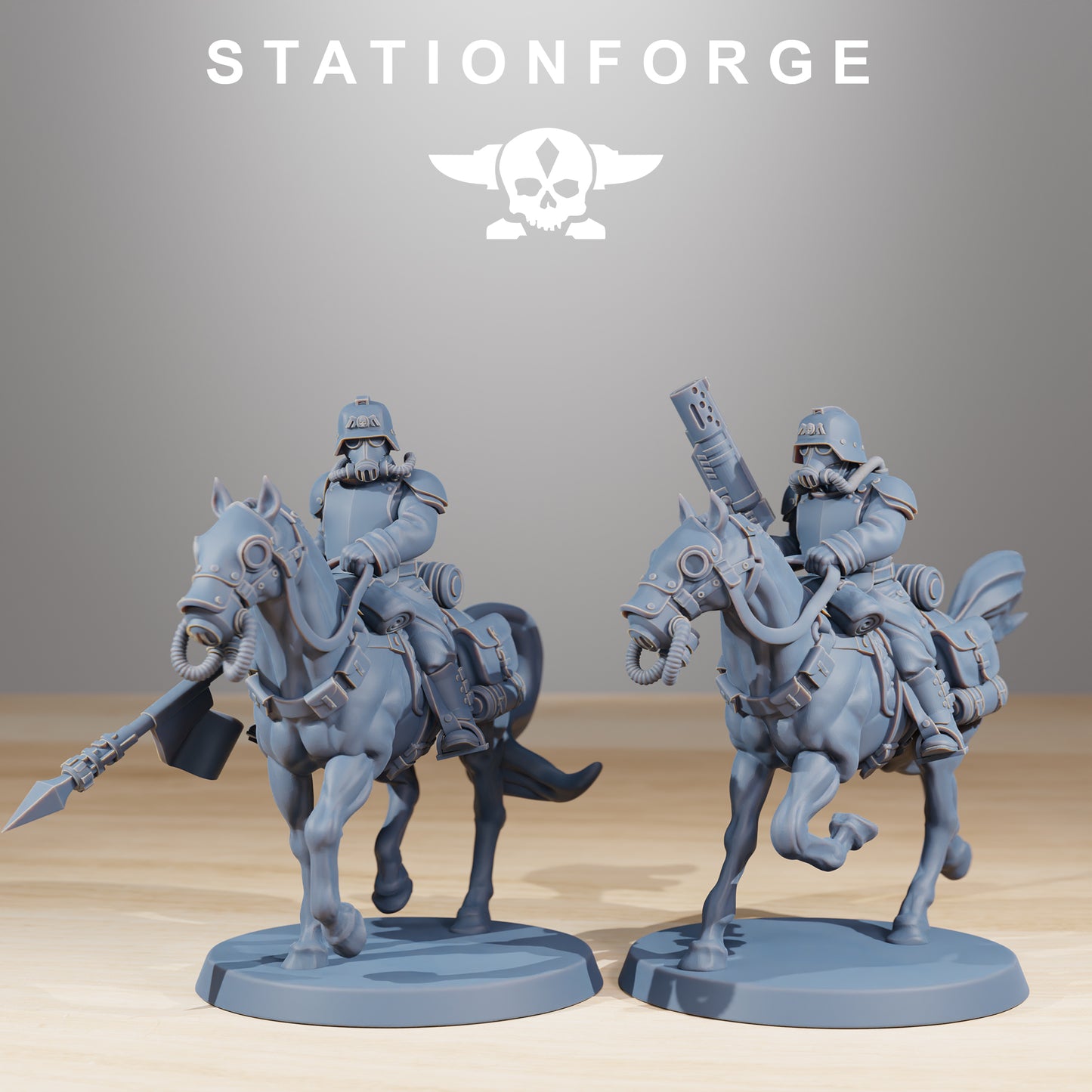 Cavalerie de la Garde noire - Station Forge