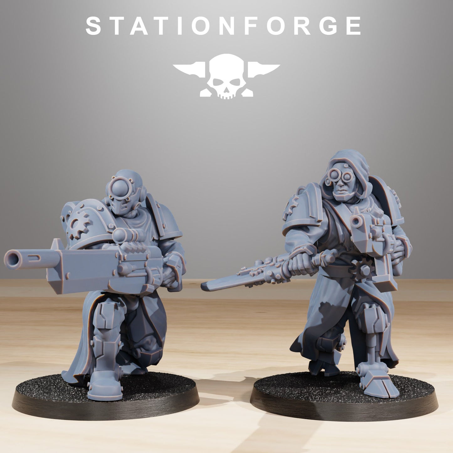 Kit de construction d'infanterie Scavenger - Station Forge