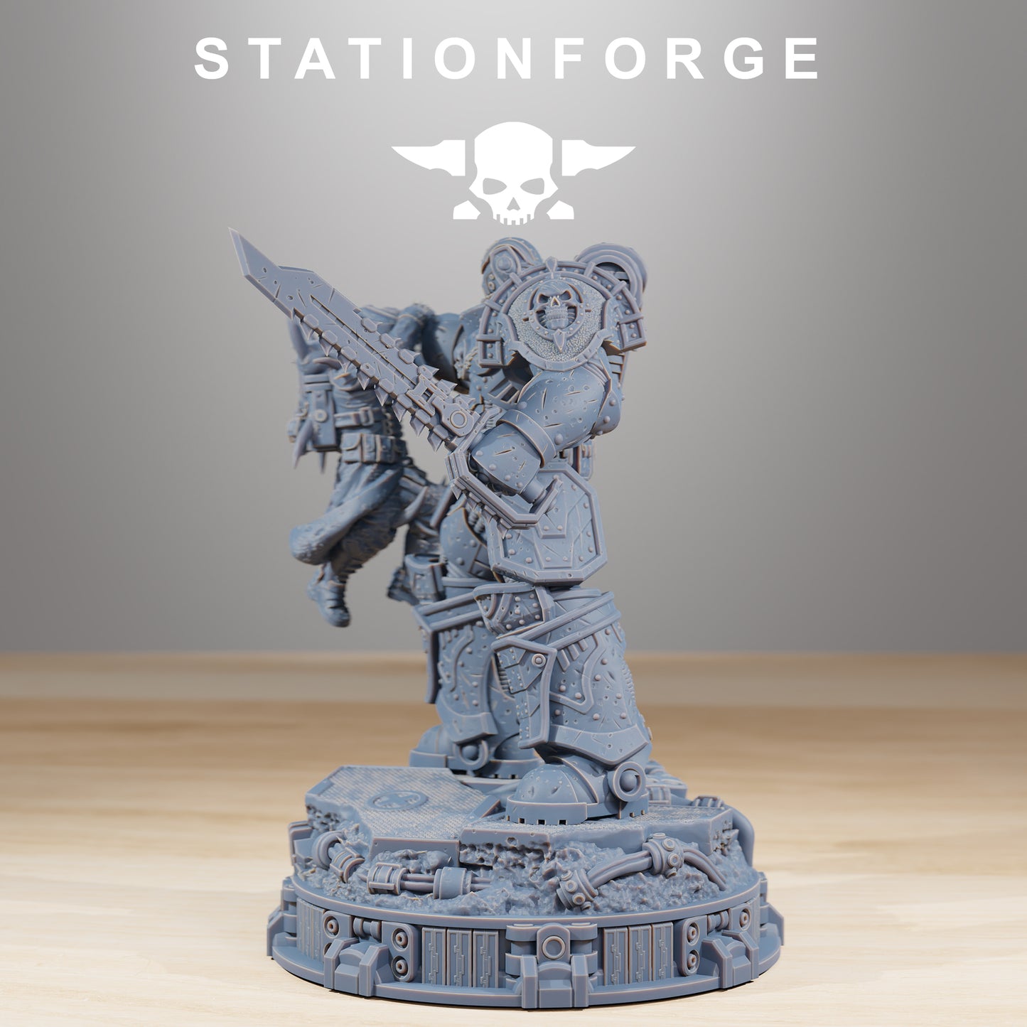 Objet de collection et buste de Socratis - Station Forge