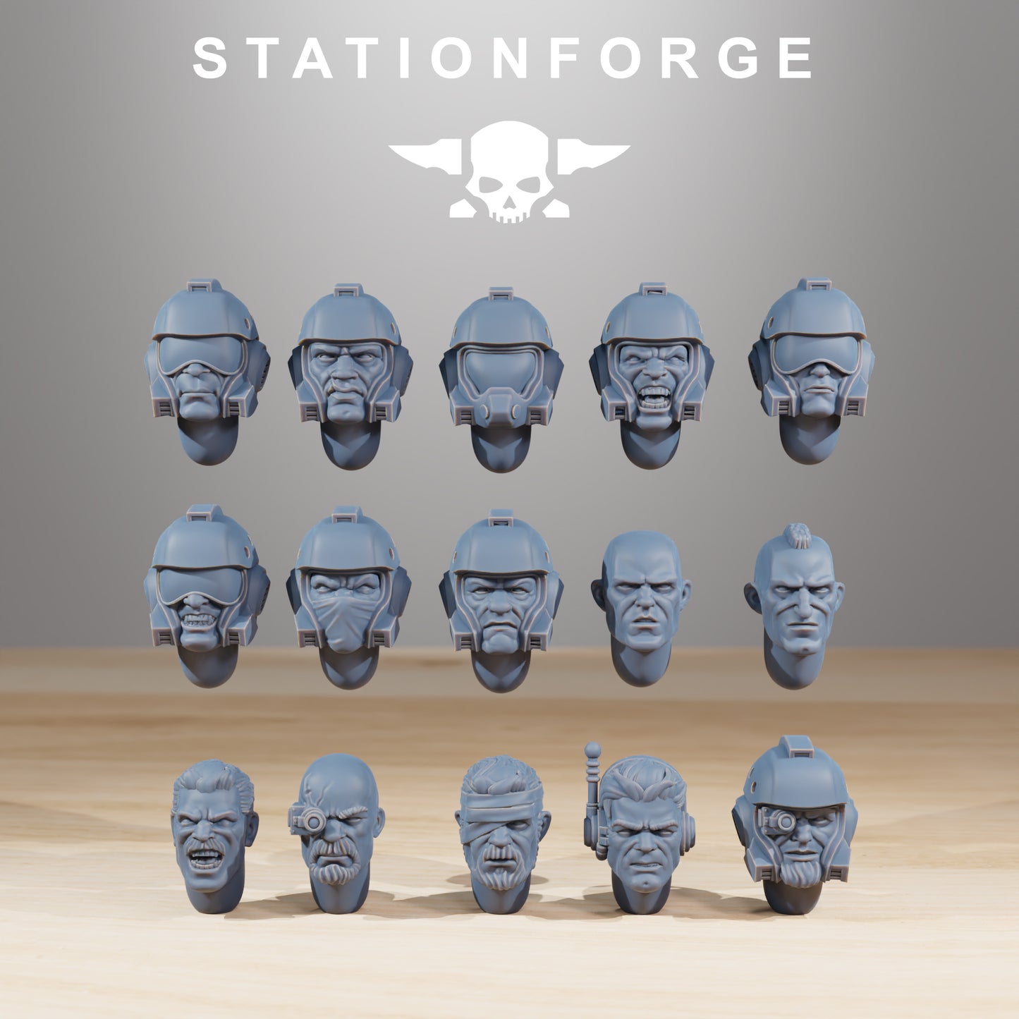 Kit de construction d'infanterie Vaskar - Station Forge