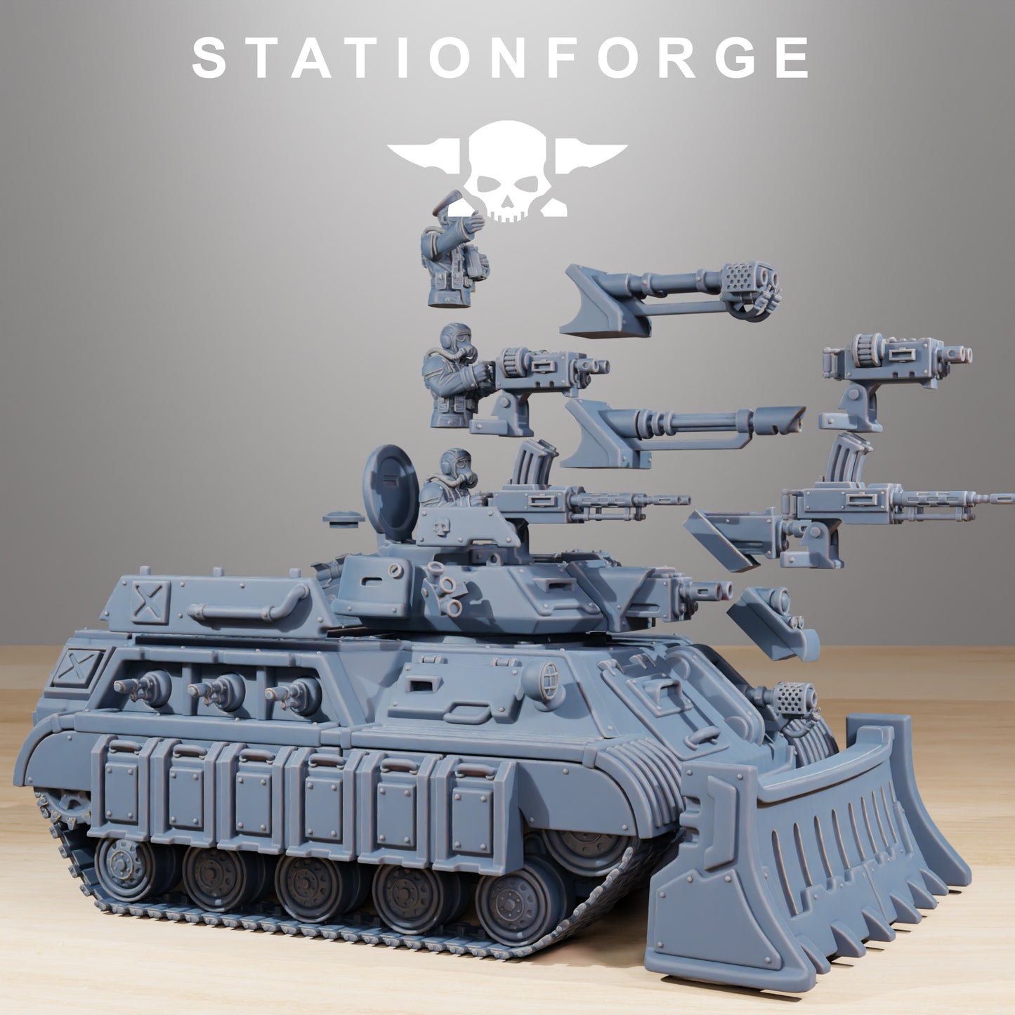 Char de soutien GrimGuard - Station Forge