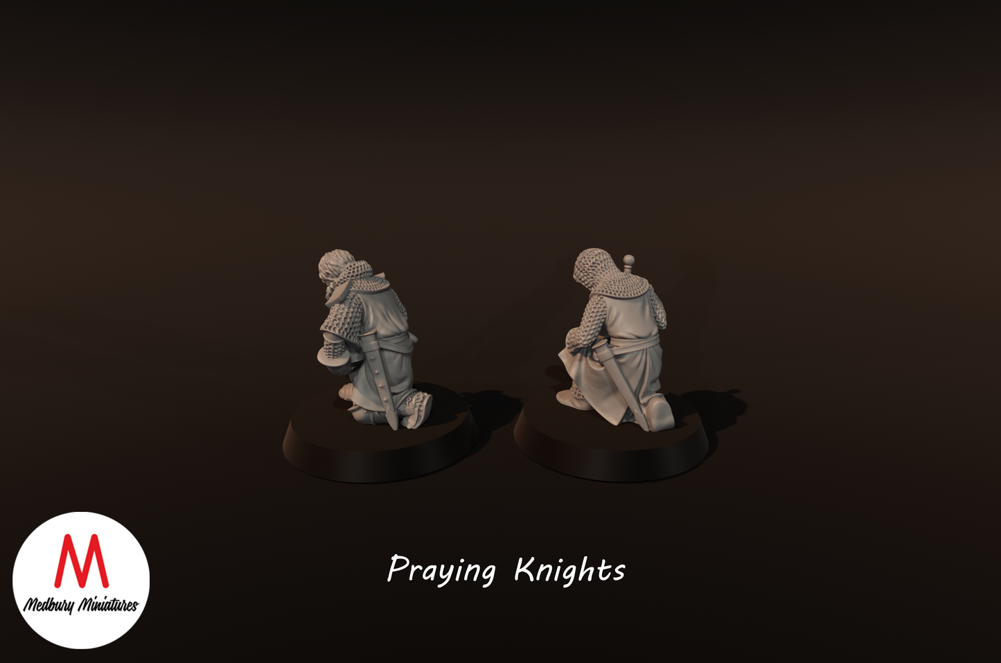 Praying Knights - Medbury Miniatures