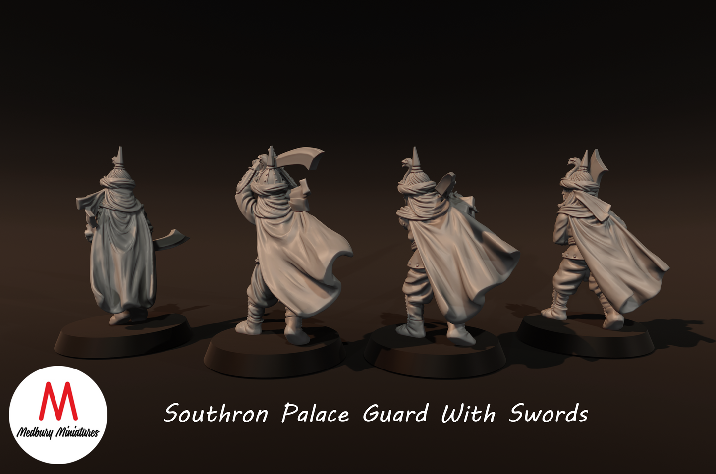 Southron Palace Guard with Swords - Medbury Miniatures