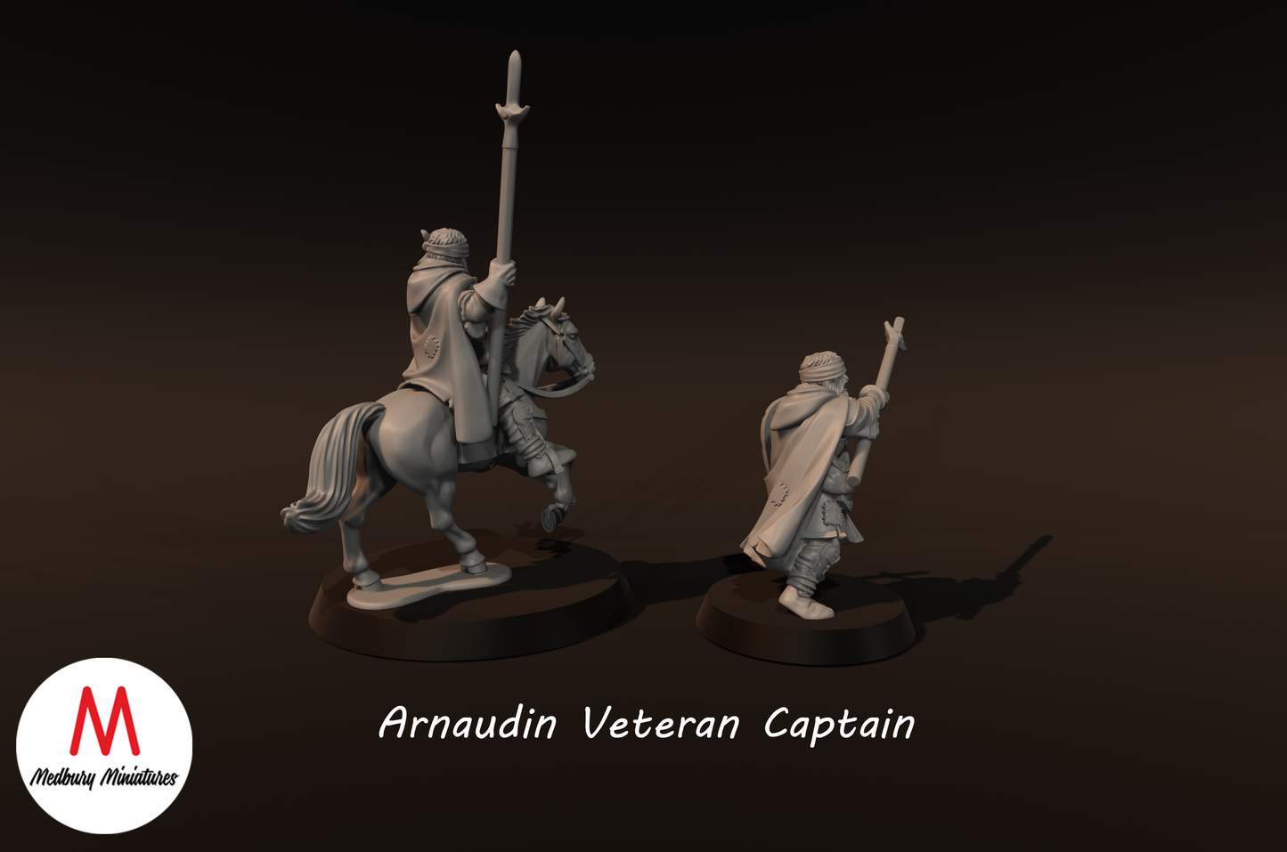 Arnaudin Veteranenkapitän - Medbury Miniatures