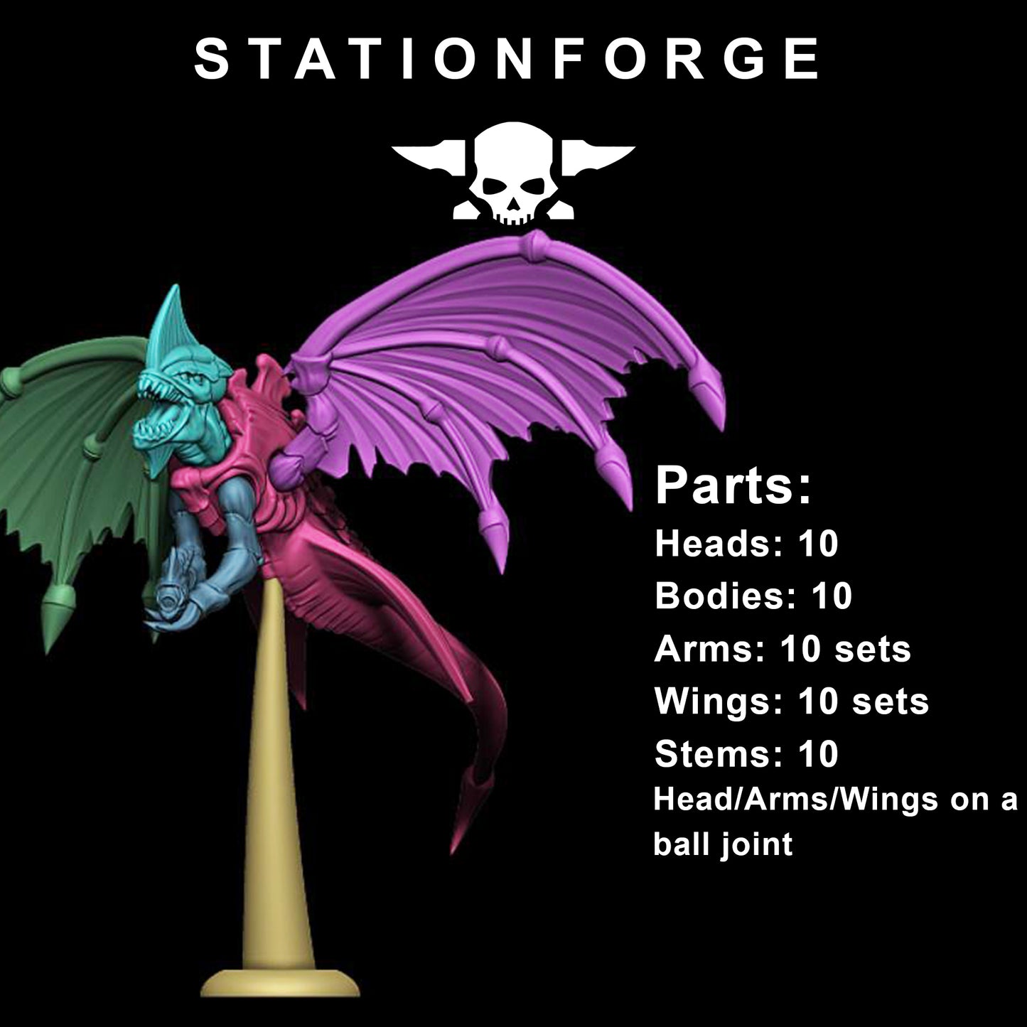 Xenarid Flyers - Station Forge