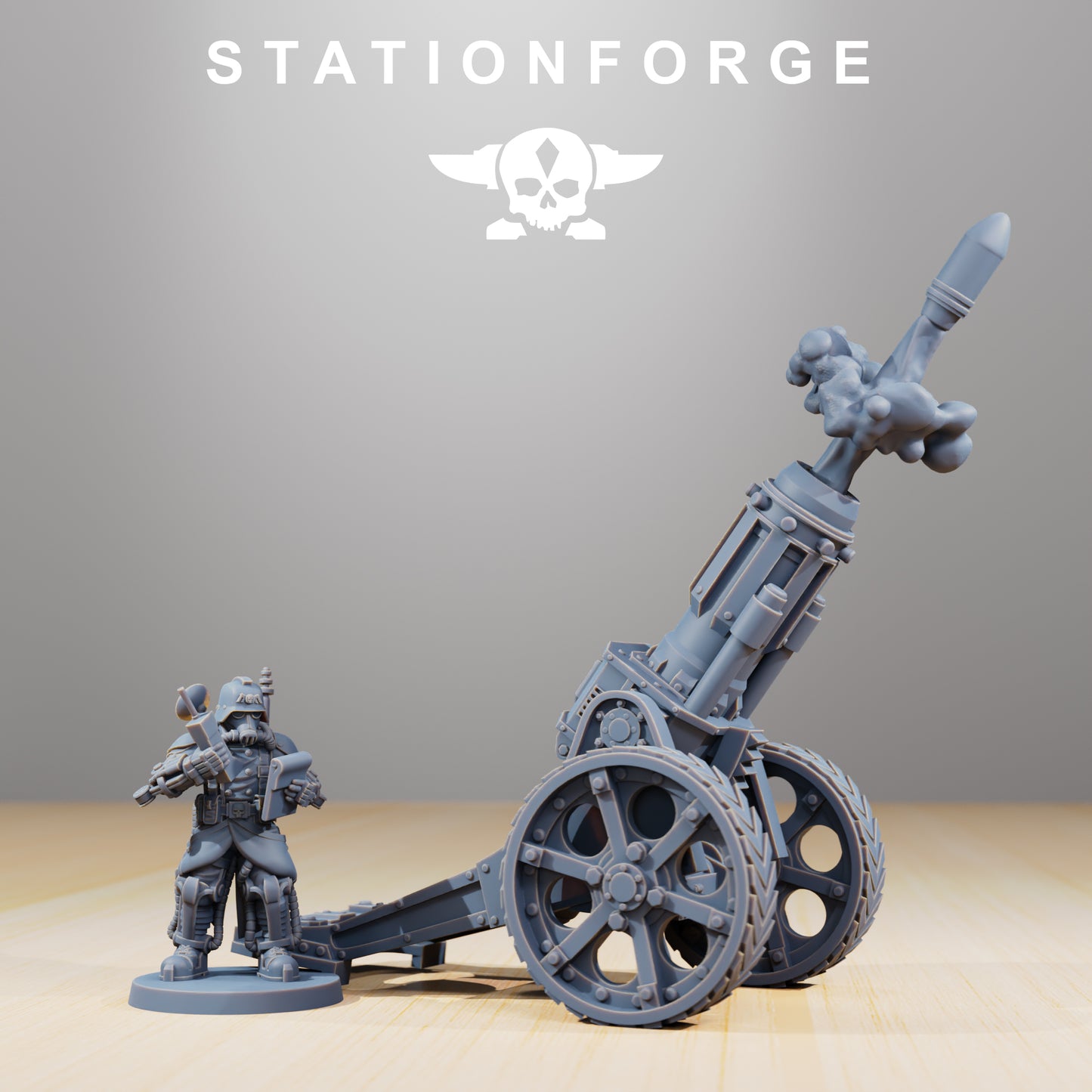 Artillerie légère GrimGuard - Station Forge