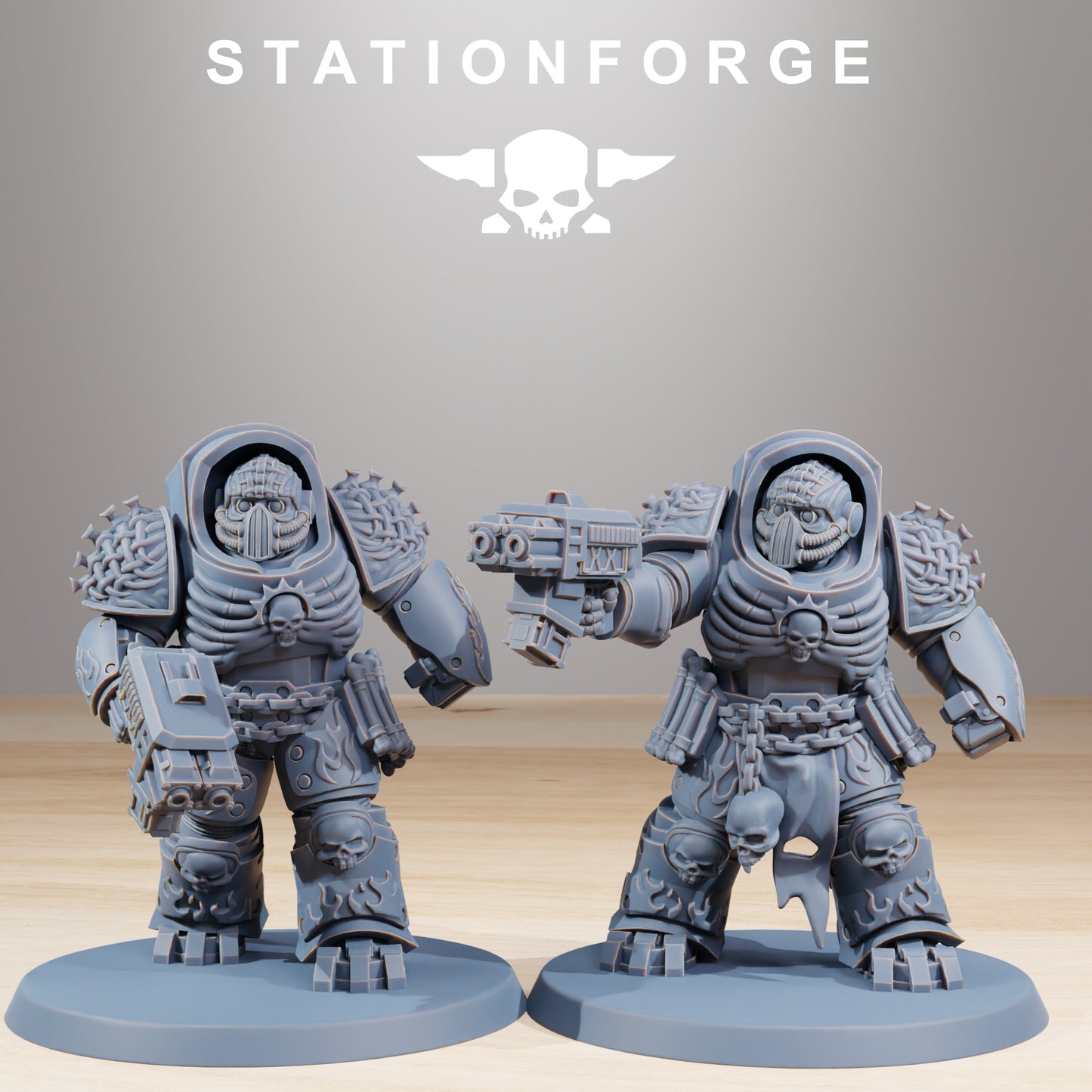 Avant-gardes de Socratis Doom Reaper - Station Forge