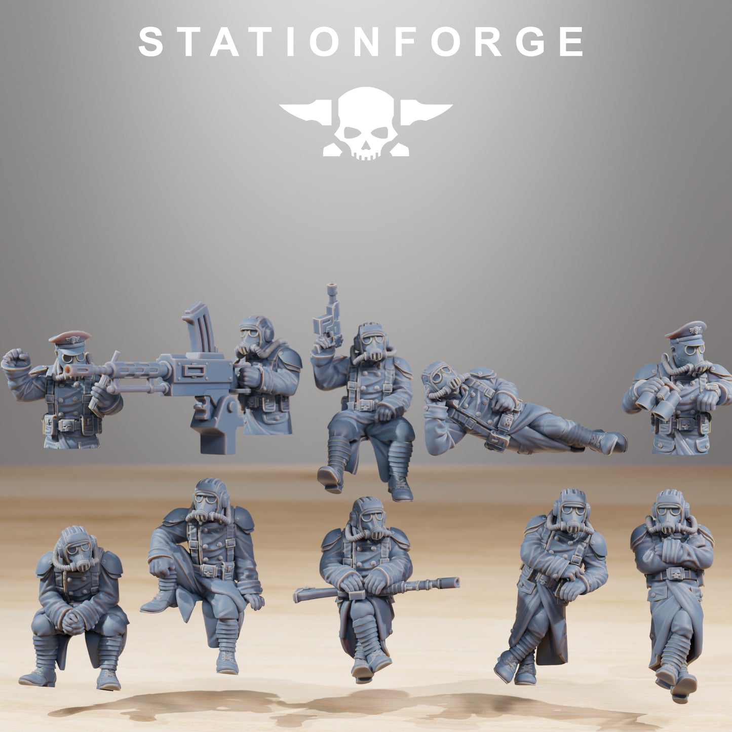 Char de combat lourd GrimGuard - Station Forge