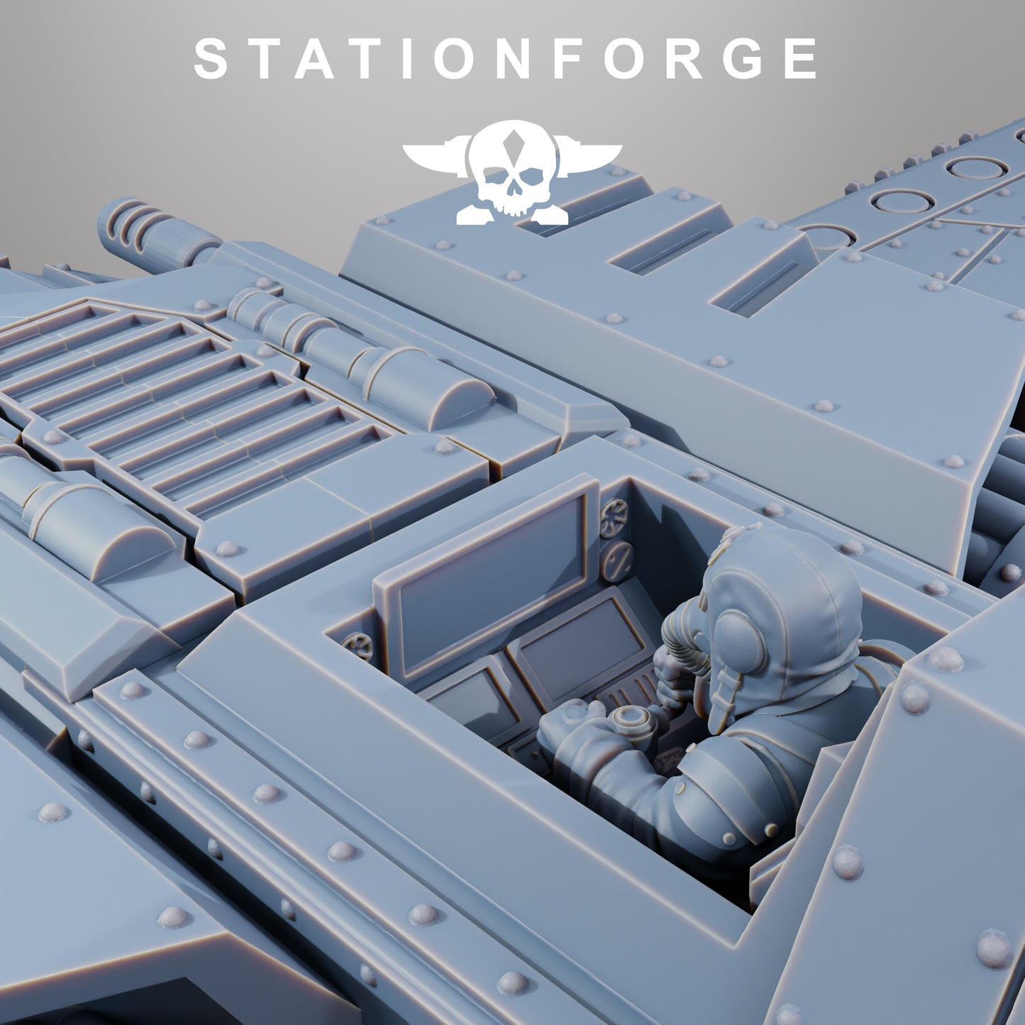 Avion de chasse GrimGuard SF-19A - Station Forge