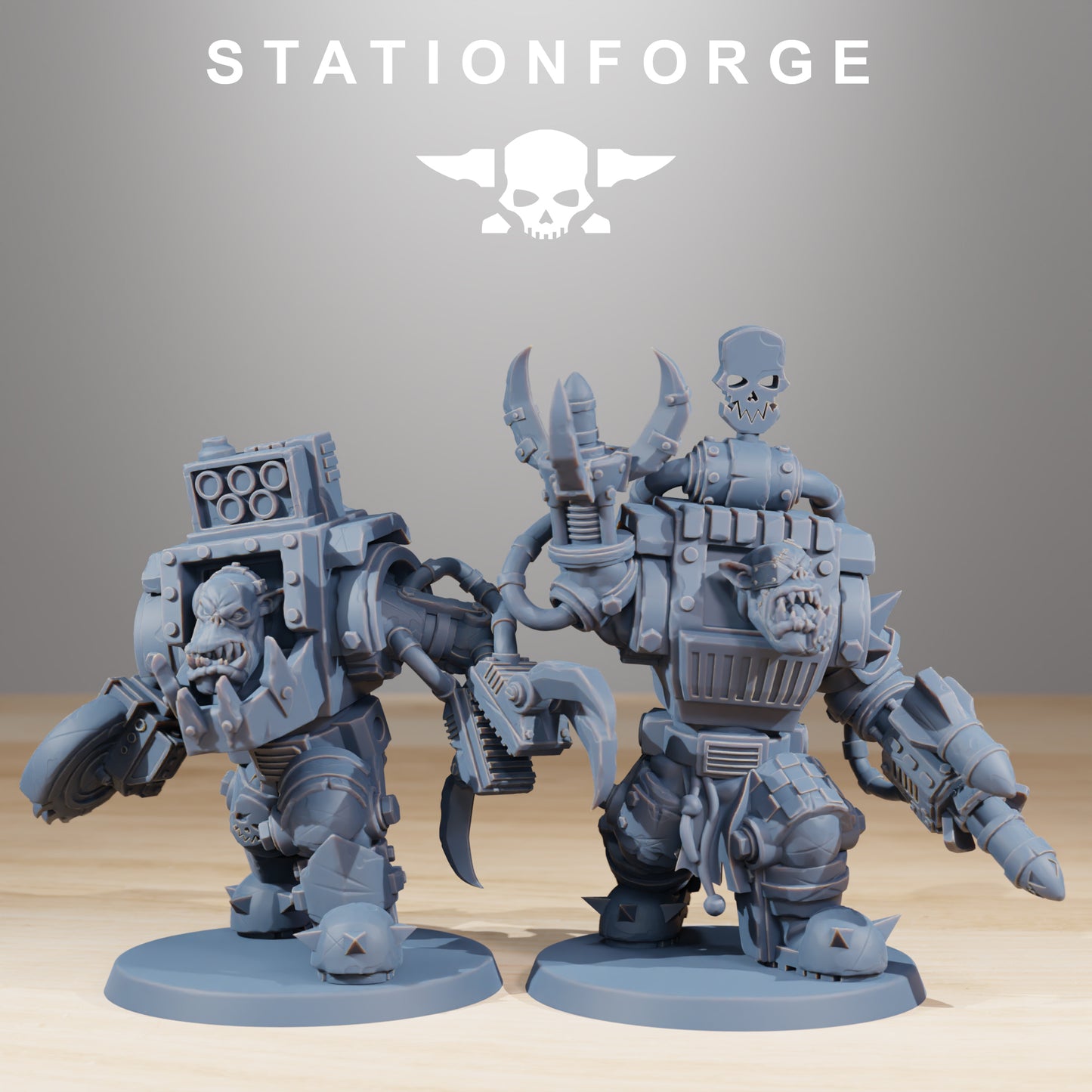 Brutes d'acier d'Orkaz - Station Forge