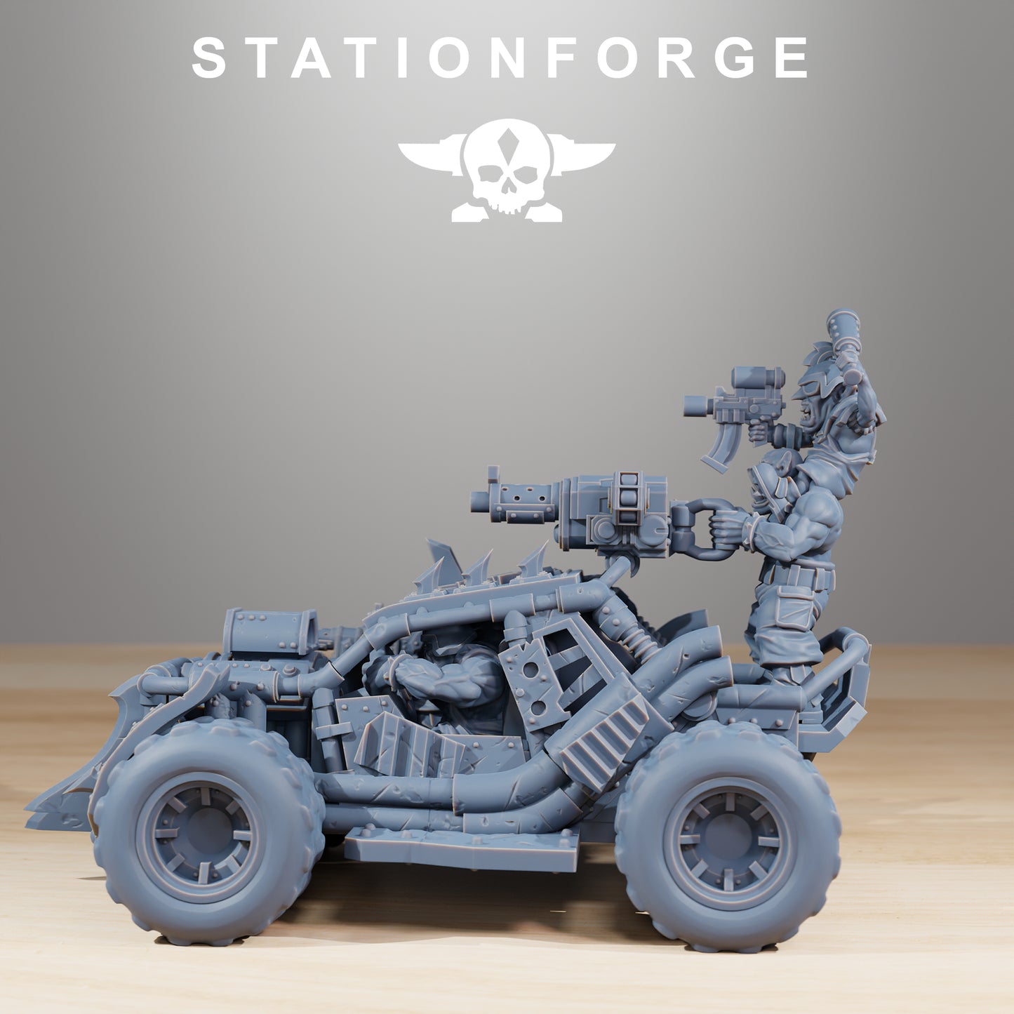 Les bolides d'Orkaz - Station Forge