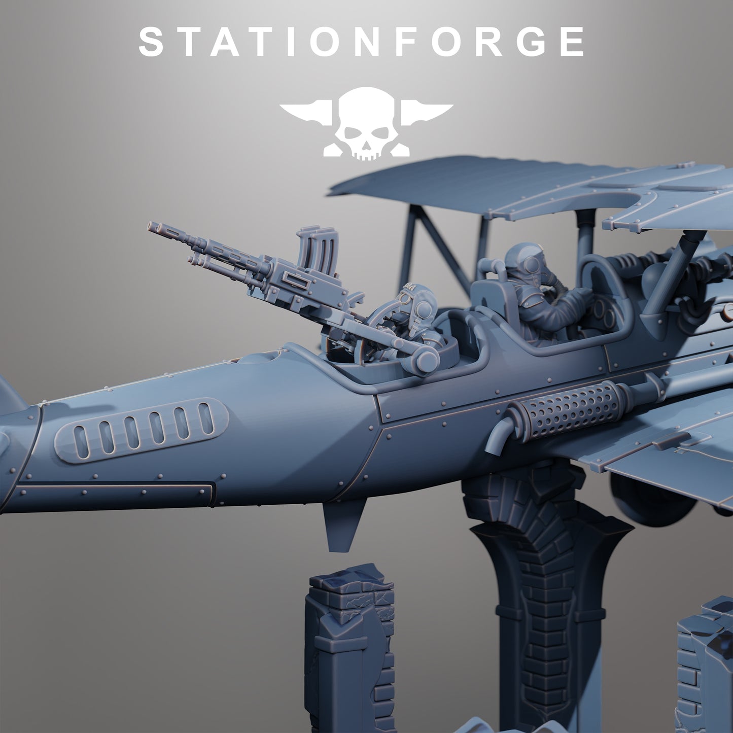 GrimGuard SF-14A Biplane - Station Forge