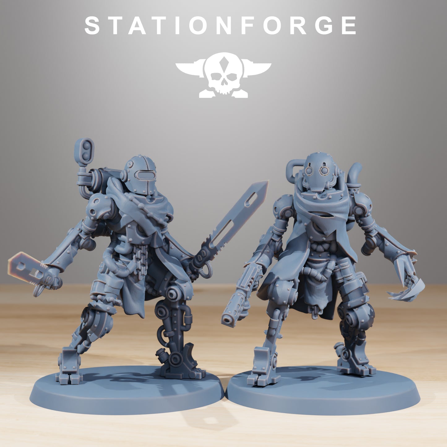 Kit de construction Scavenger Junkbots - Station Forge