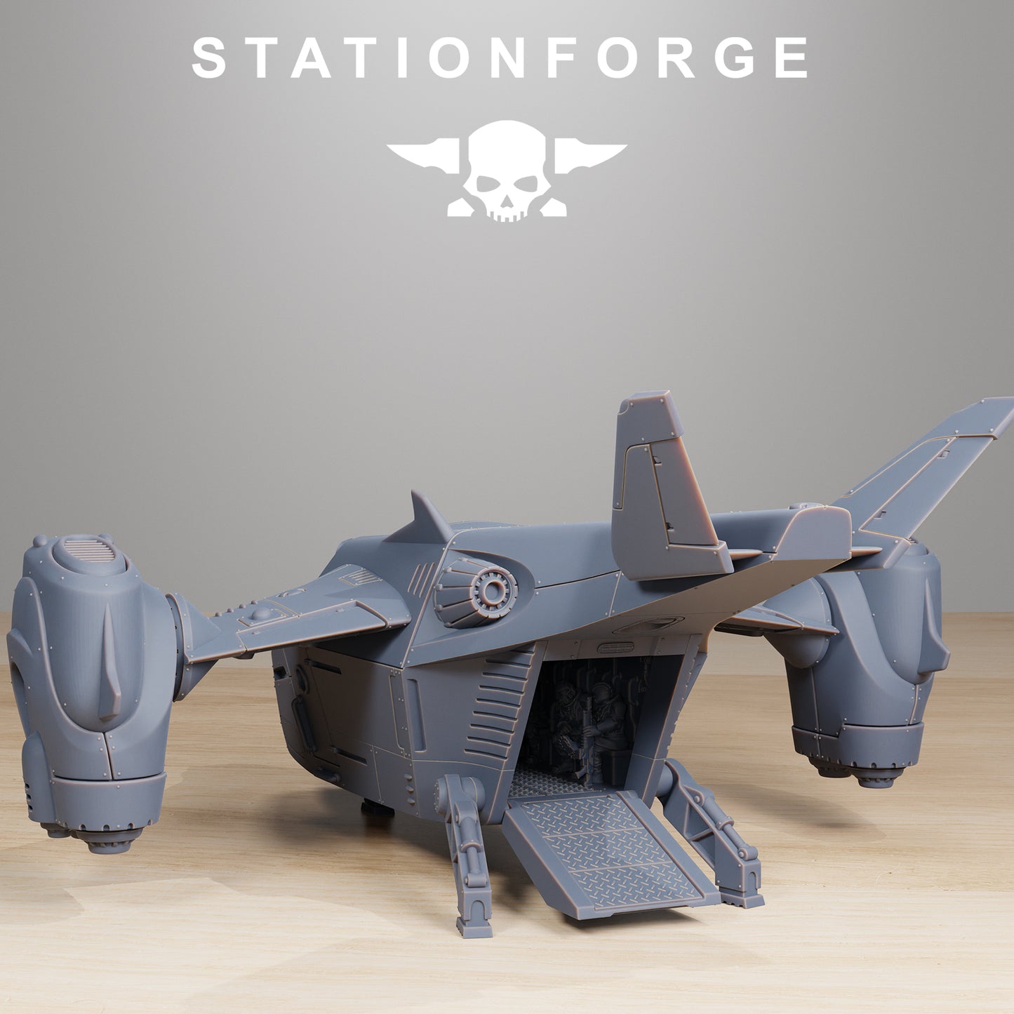 Vaskar Dropship - Station Forge