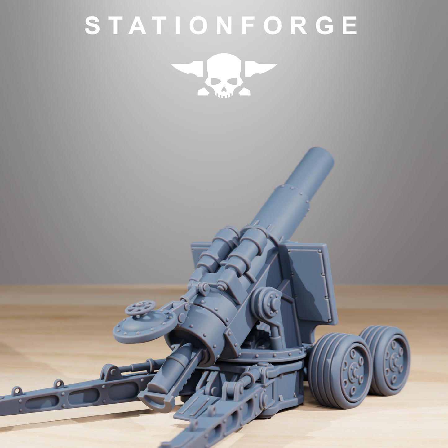 Schwere Artillerie der GrimGuard – Station Forge