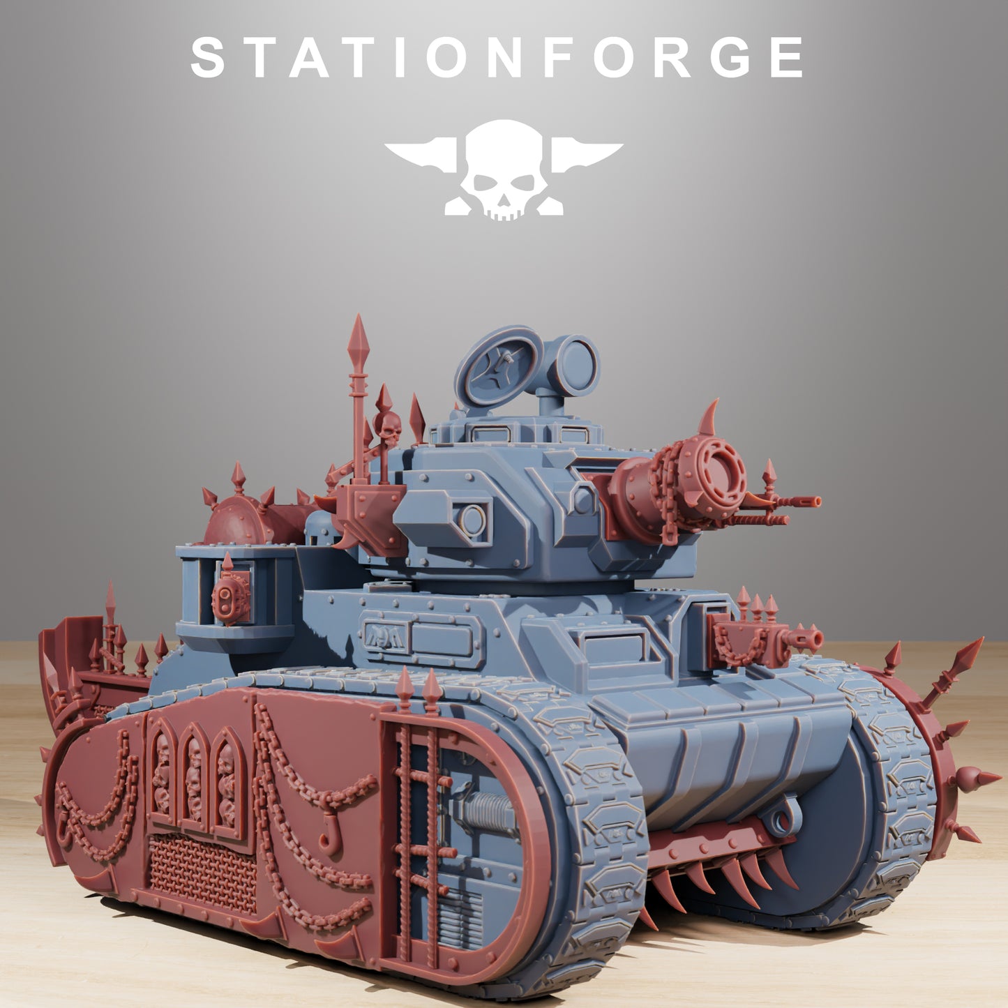 Leichter Panzer Grimguard mit Umrüstsatz - Station Forge