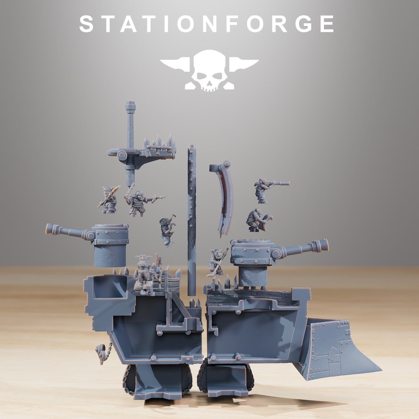 Gobs Short Pearl Battle Ship - Station Forge