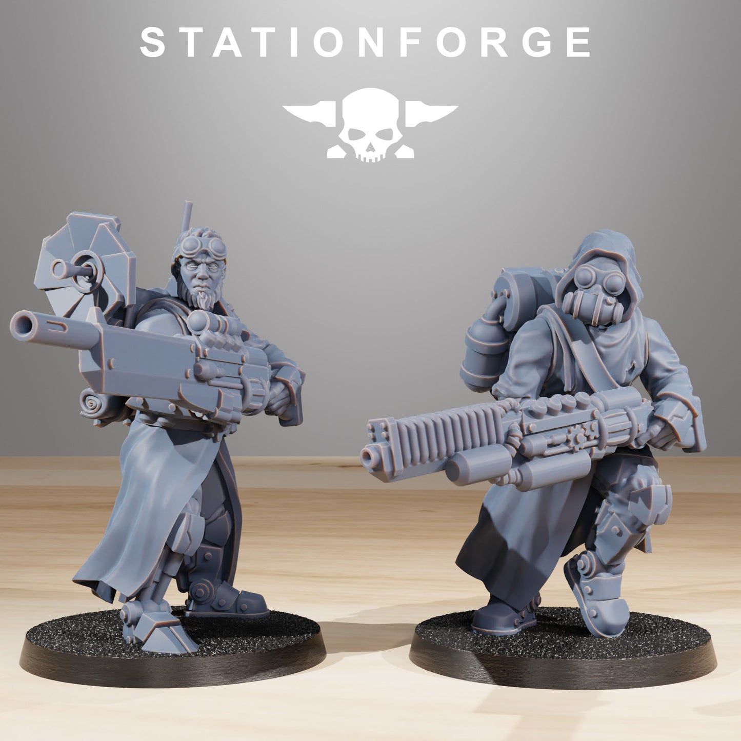 Kit de construction d'infanterie Scavenger - Station Forge