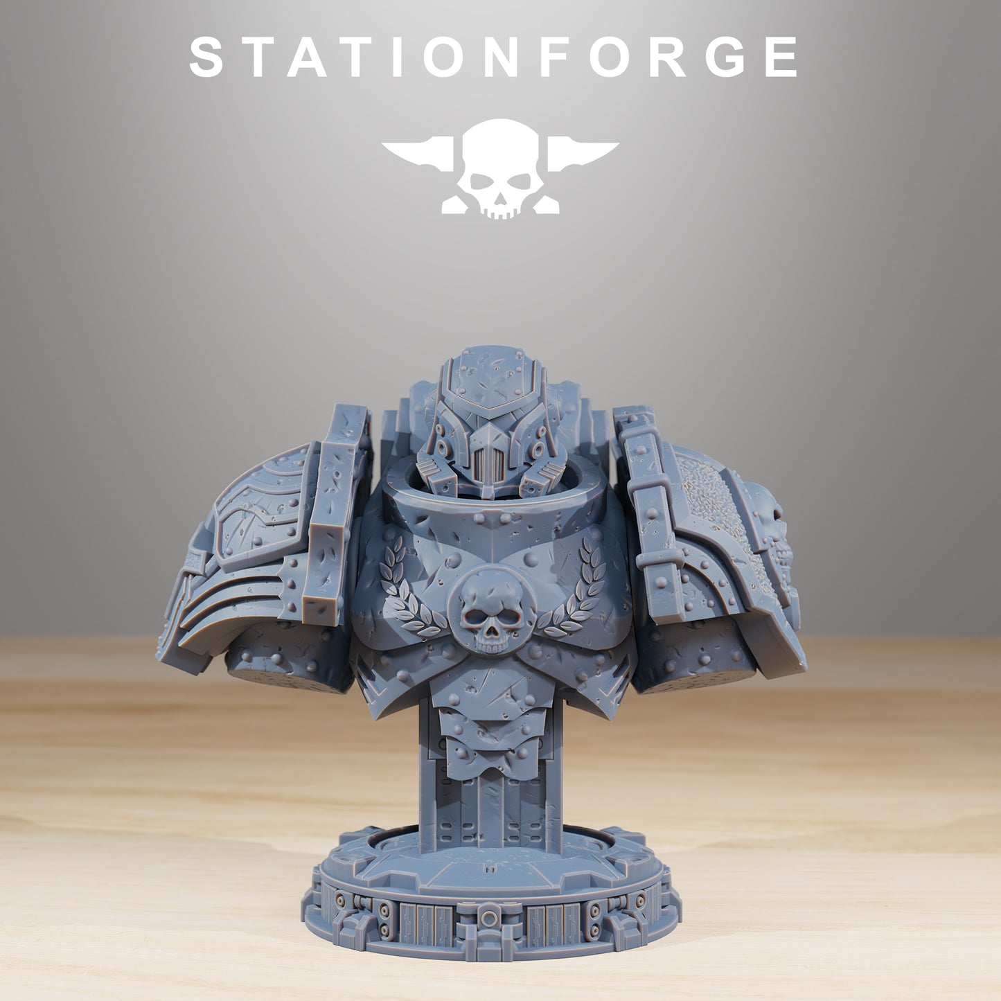 Objet de collection et buste de Socratis - Station Forge