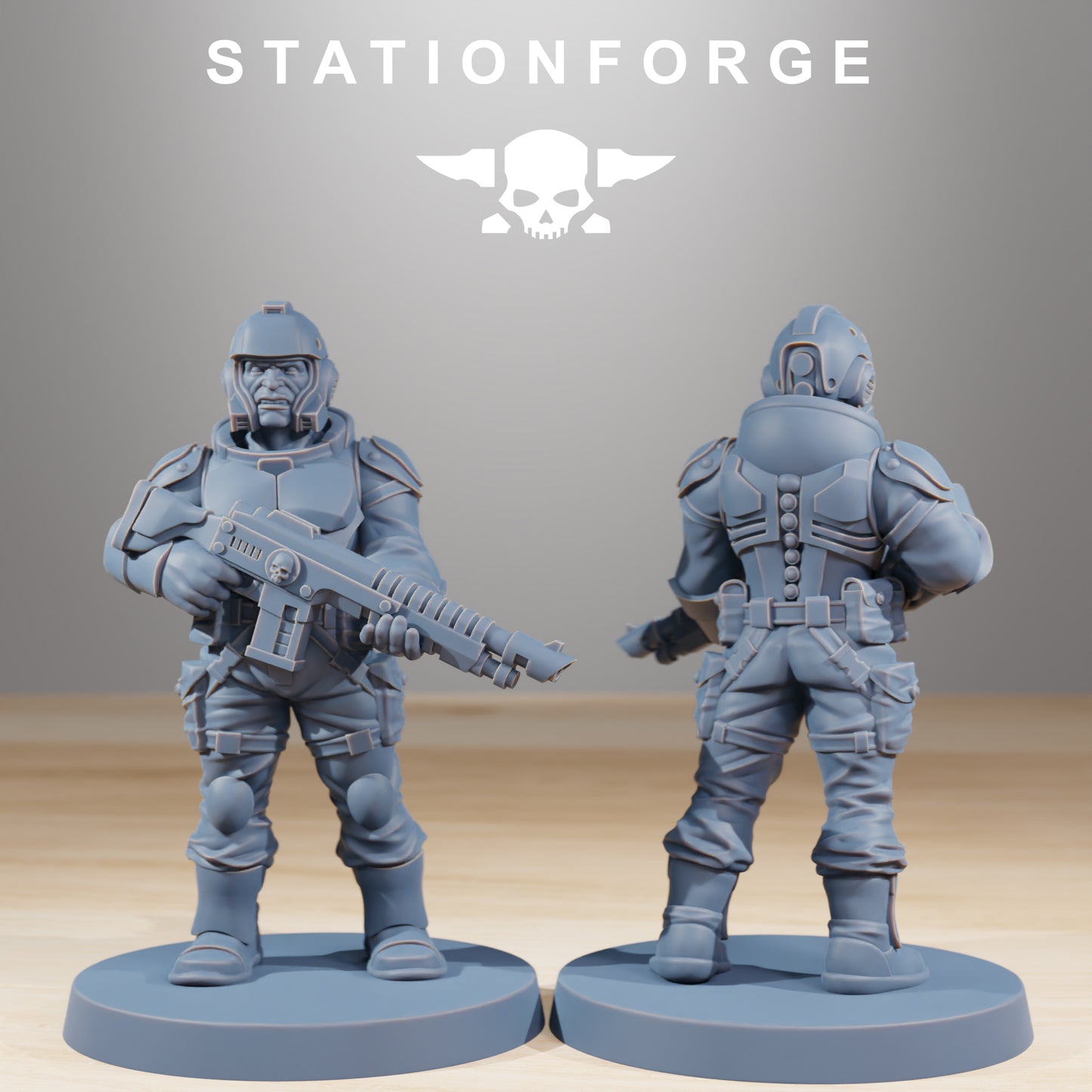 Warmech de la Garde nationale - Station Forge