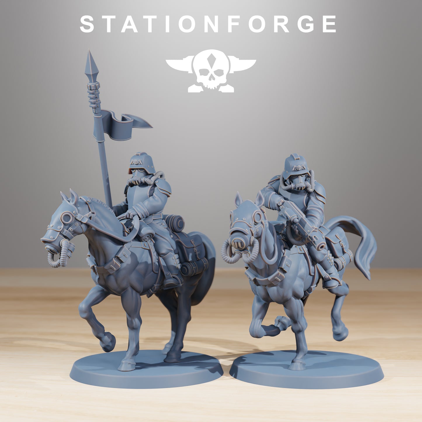 Cavalerie de la Garde noire - Station Forge