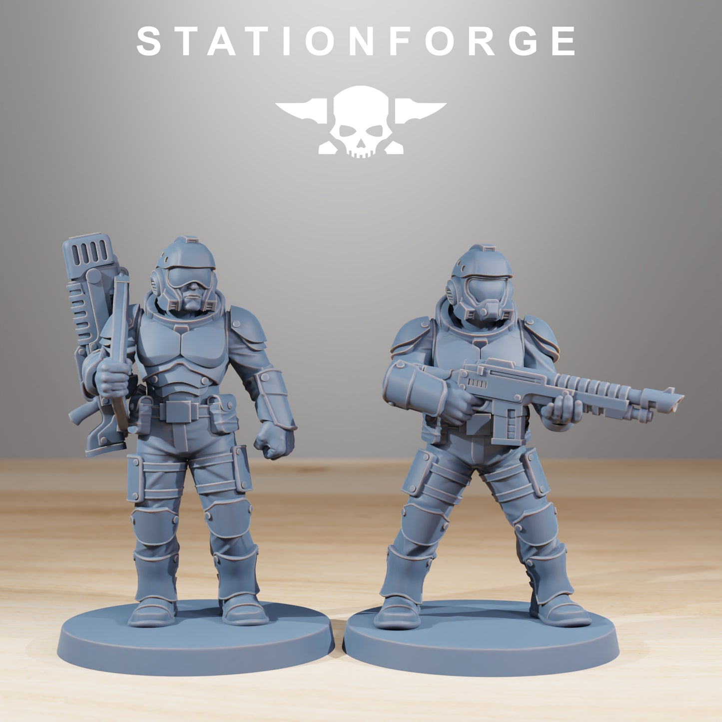 Vaskar Infanterie Bausatz - Station Forge