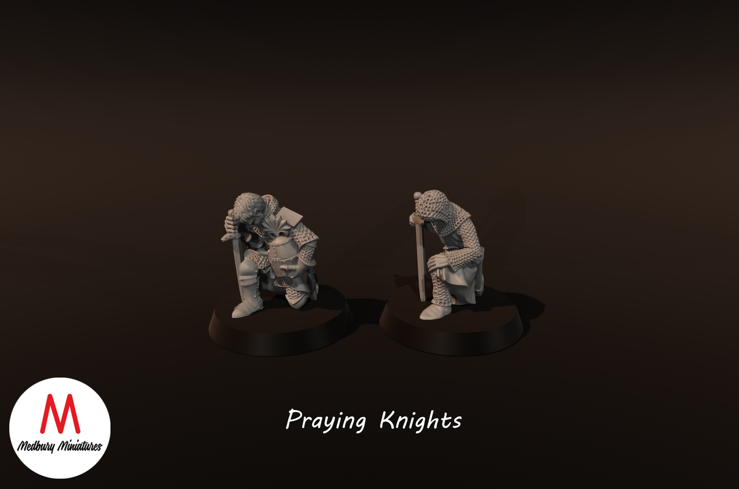 Praying Knights - Medbury Miniatures