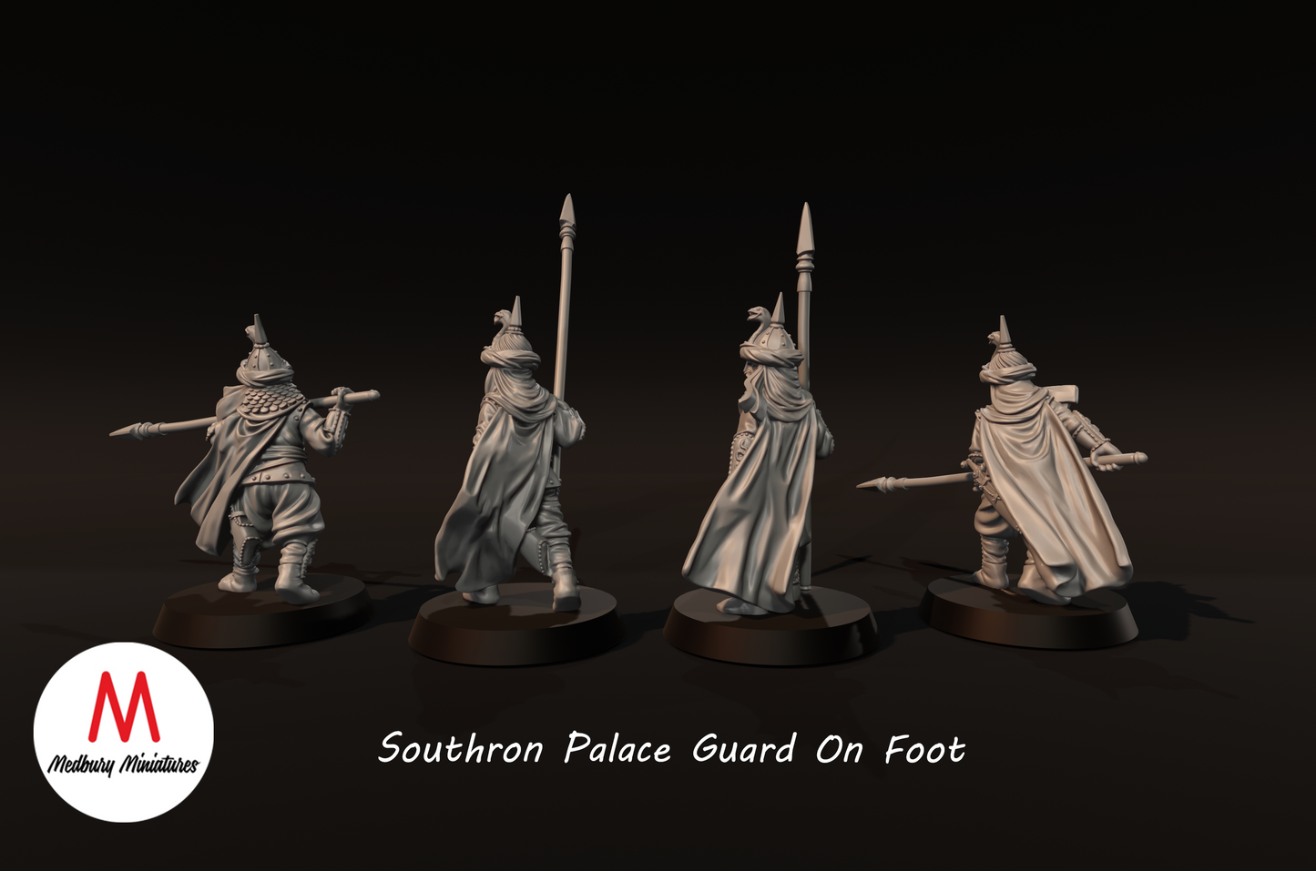 Southron Palace Guard on Foot - Medbury Miniatures