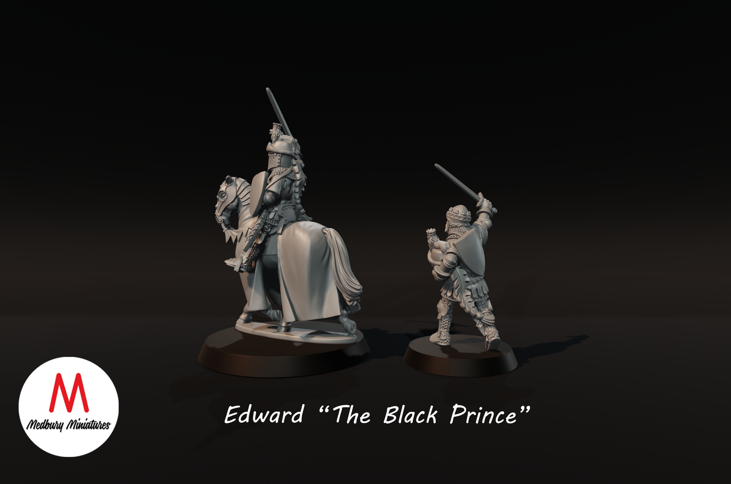 Edward, der schwarze Prinz - Medbury Miniatures