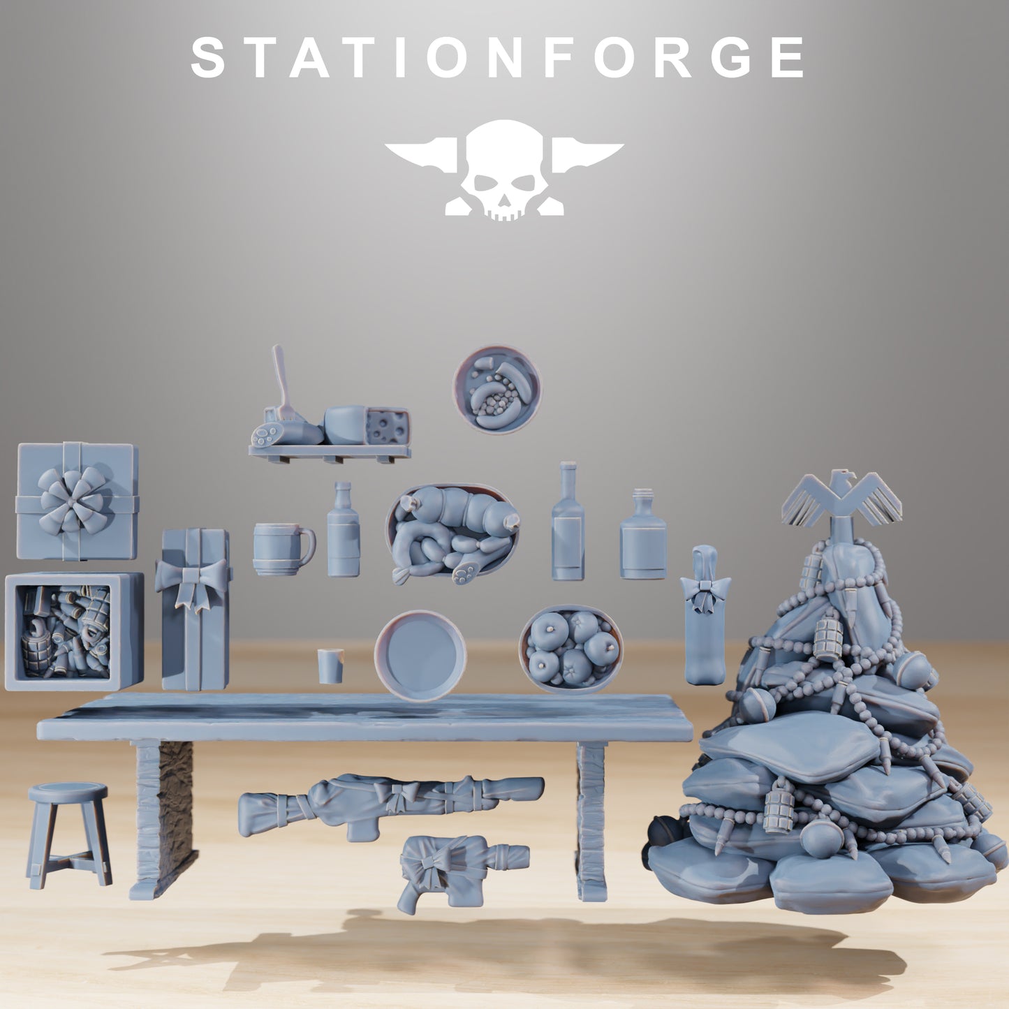 GrimGuard-Feiertagsfest - Station Forge