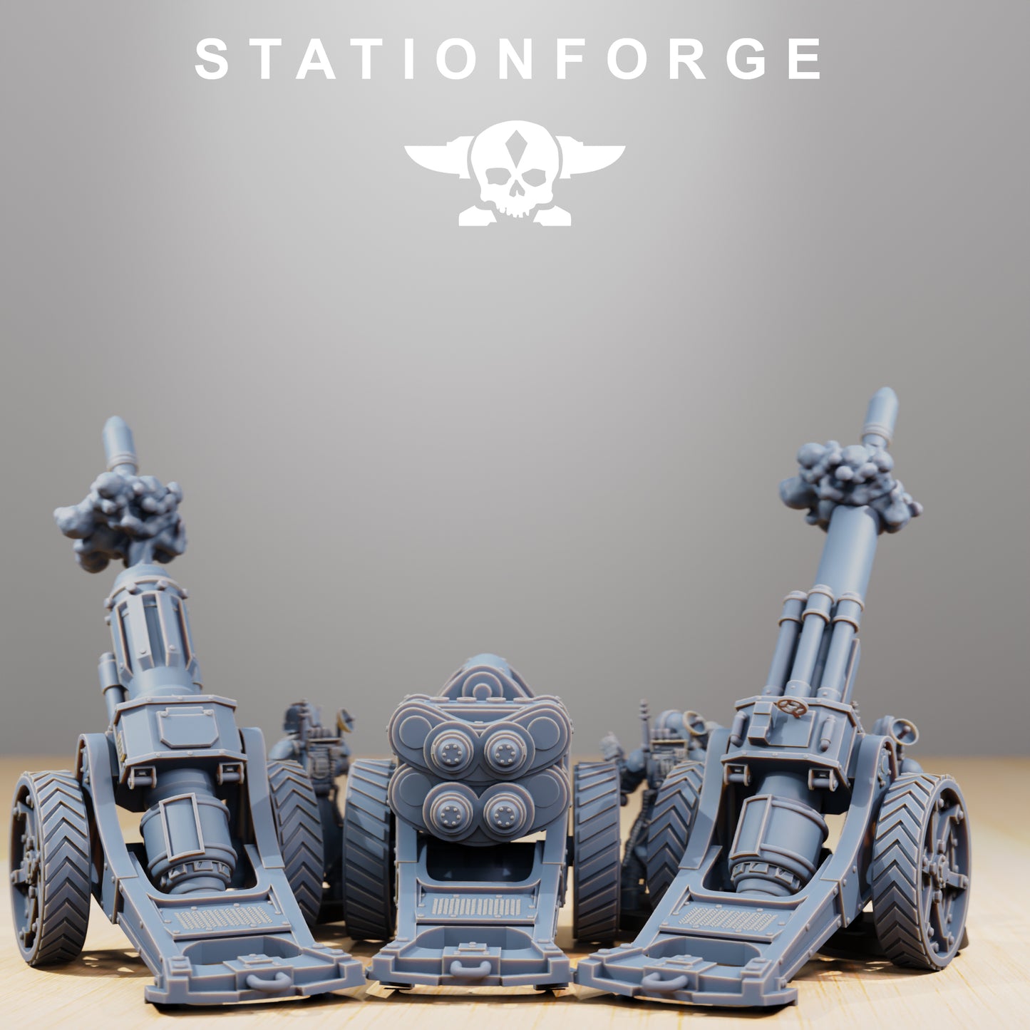 Artillerie légère GrimGuard - Station Forge