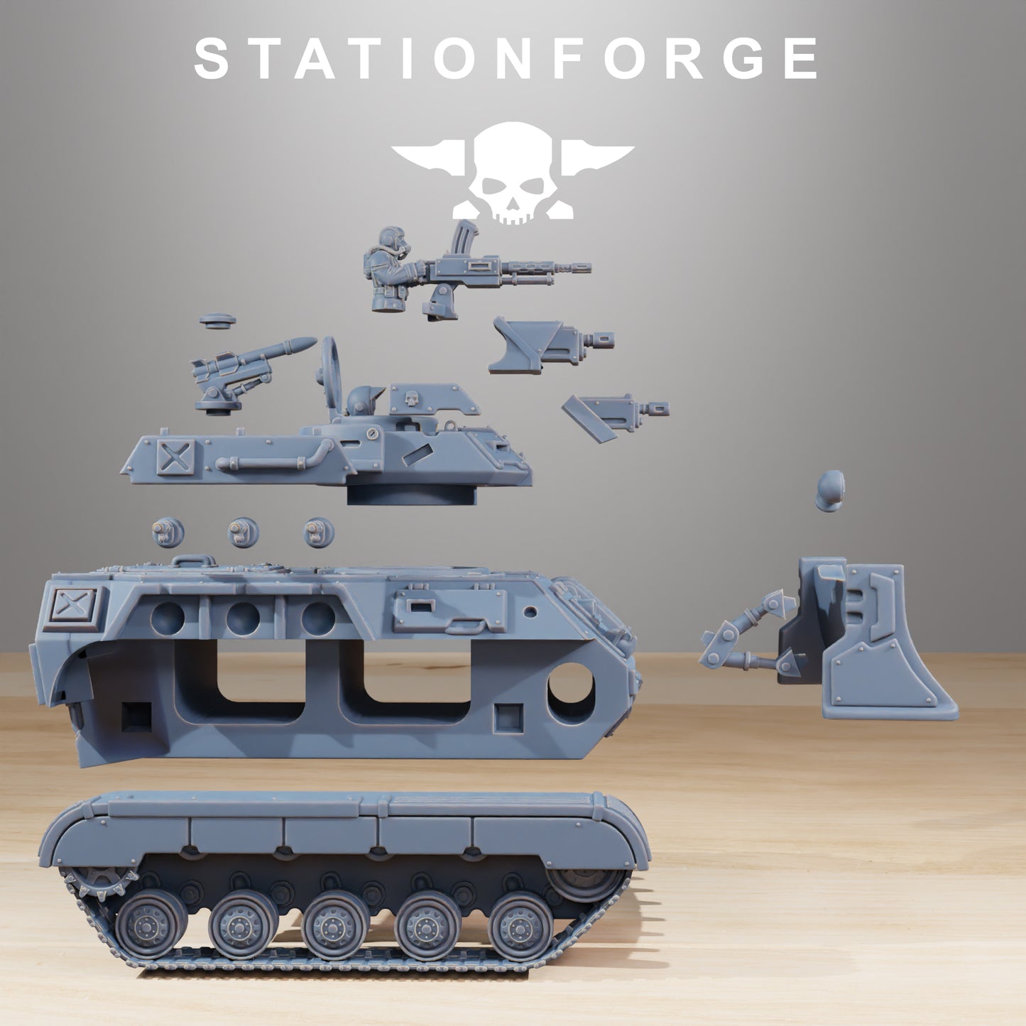 Char de soutien GrimGuard - Station Forge