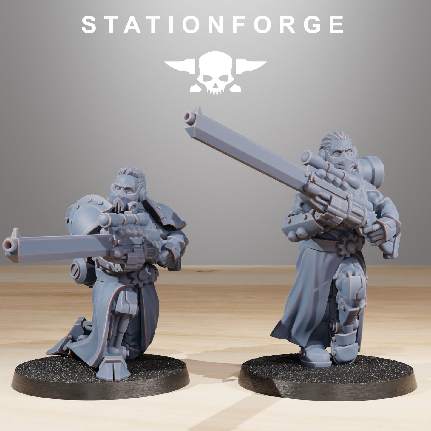 Kit de construction d'infanterie Scavenger - Station Forge