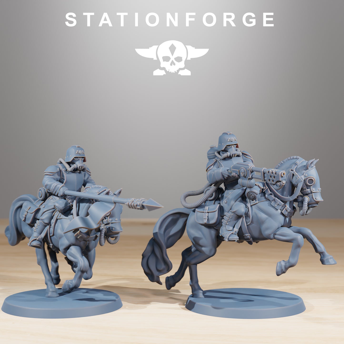 Cavalerie de la Garde noire - Station Forge