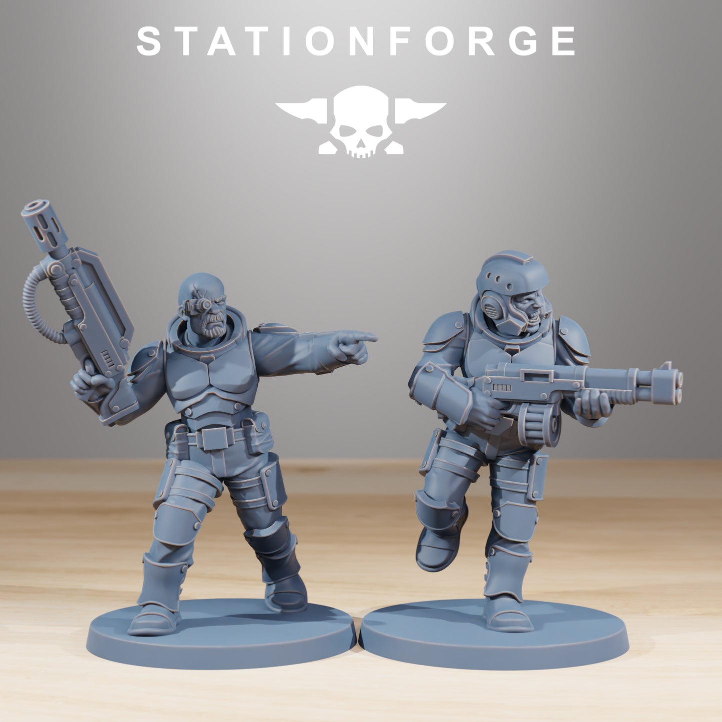 Vaskar Infanterie Bausatz - Station Forge