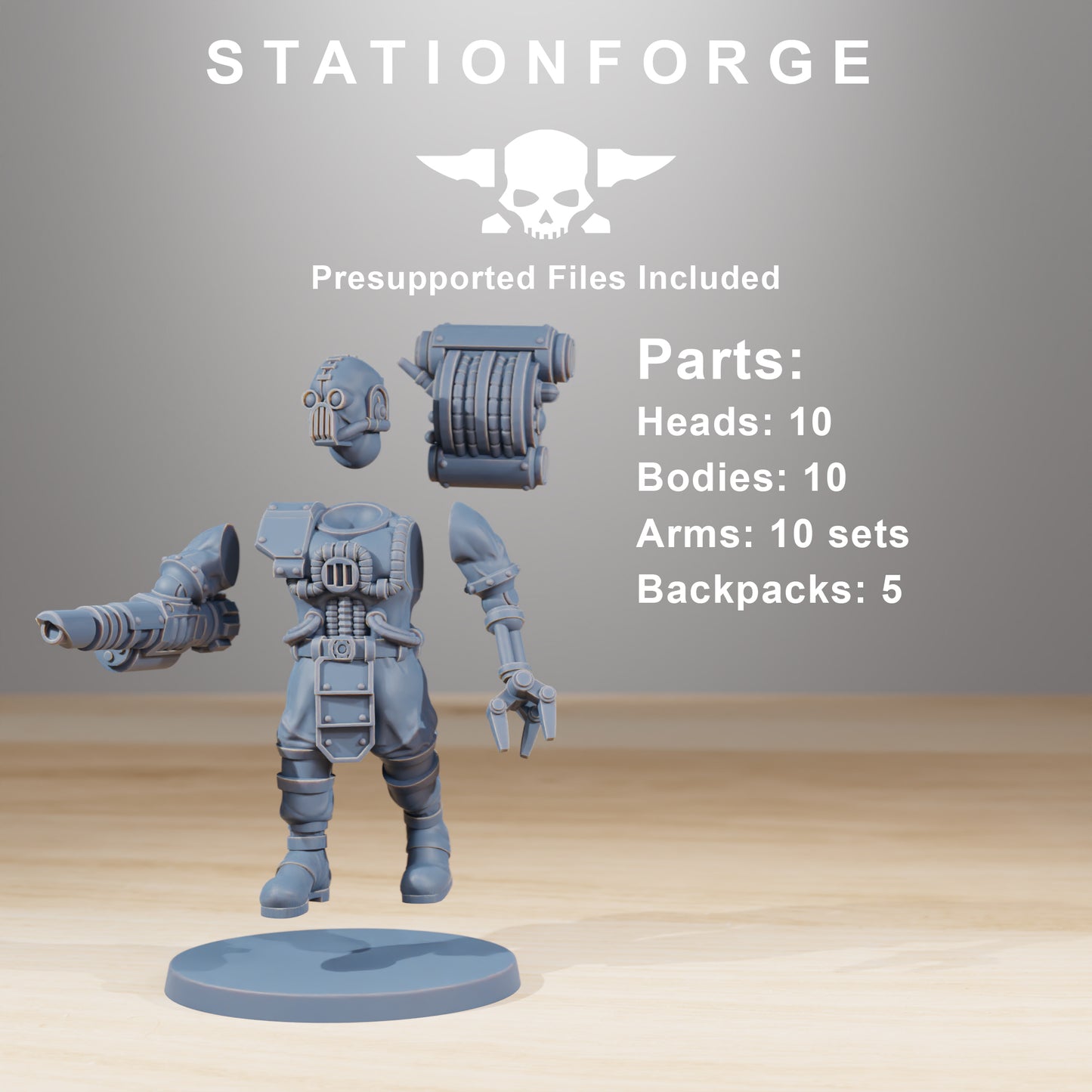 Cyborgs charognards - Station Forge