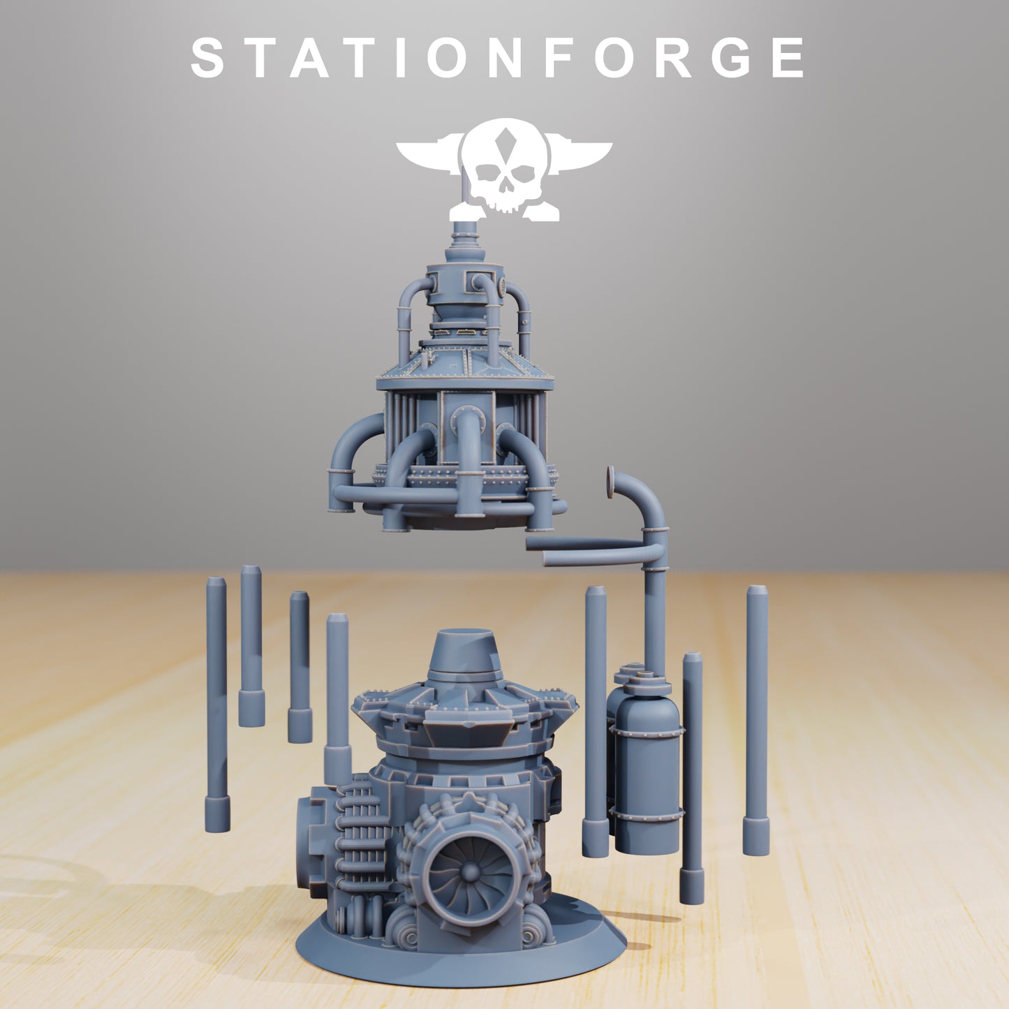 Industriegelände - Station Forge