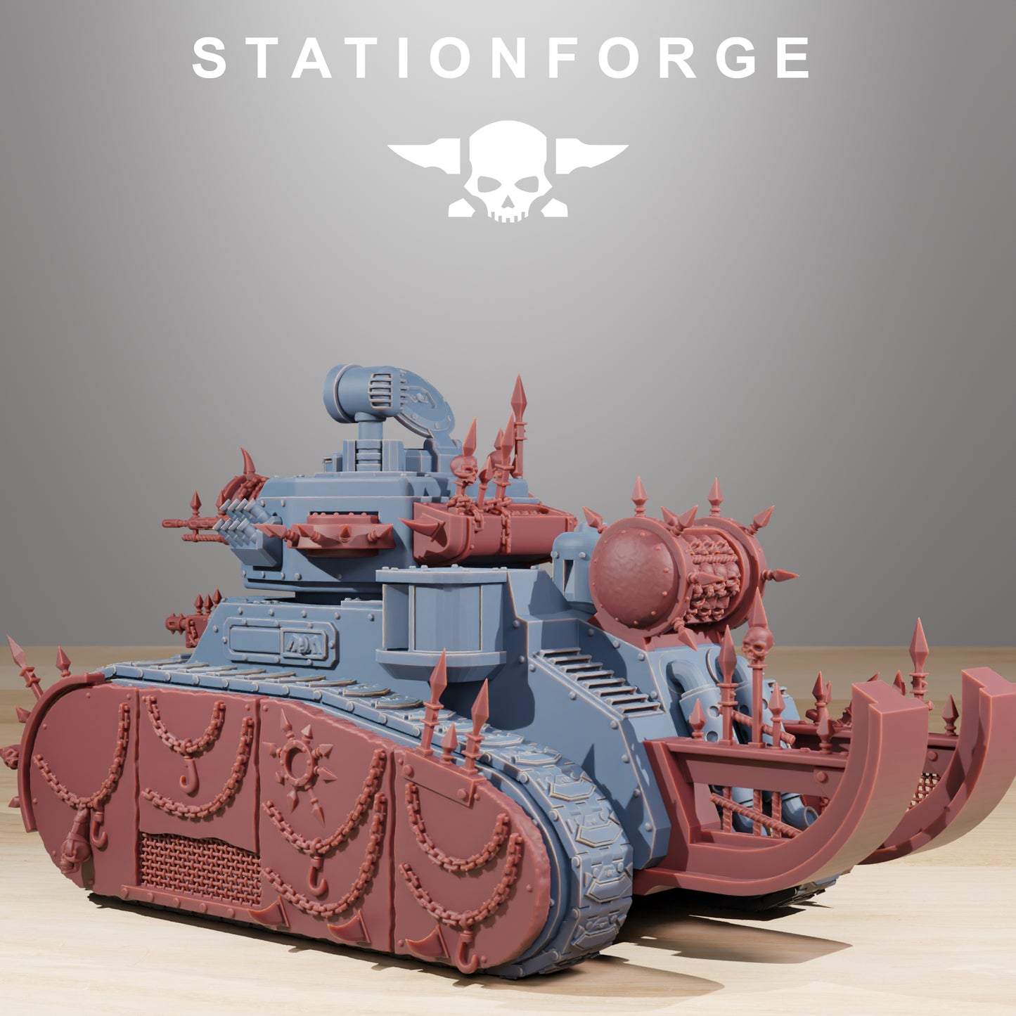 Leichter Panzer Grimguard mit Umrüstsatz - Station Forge